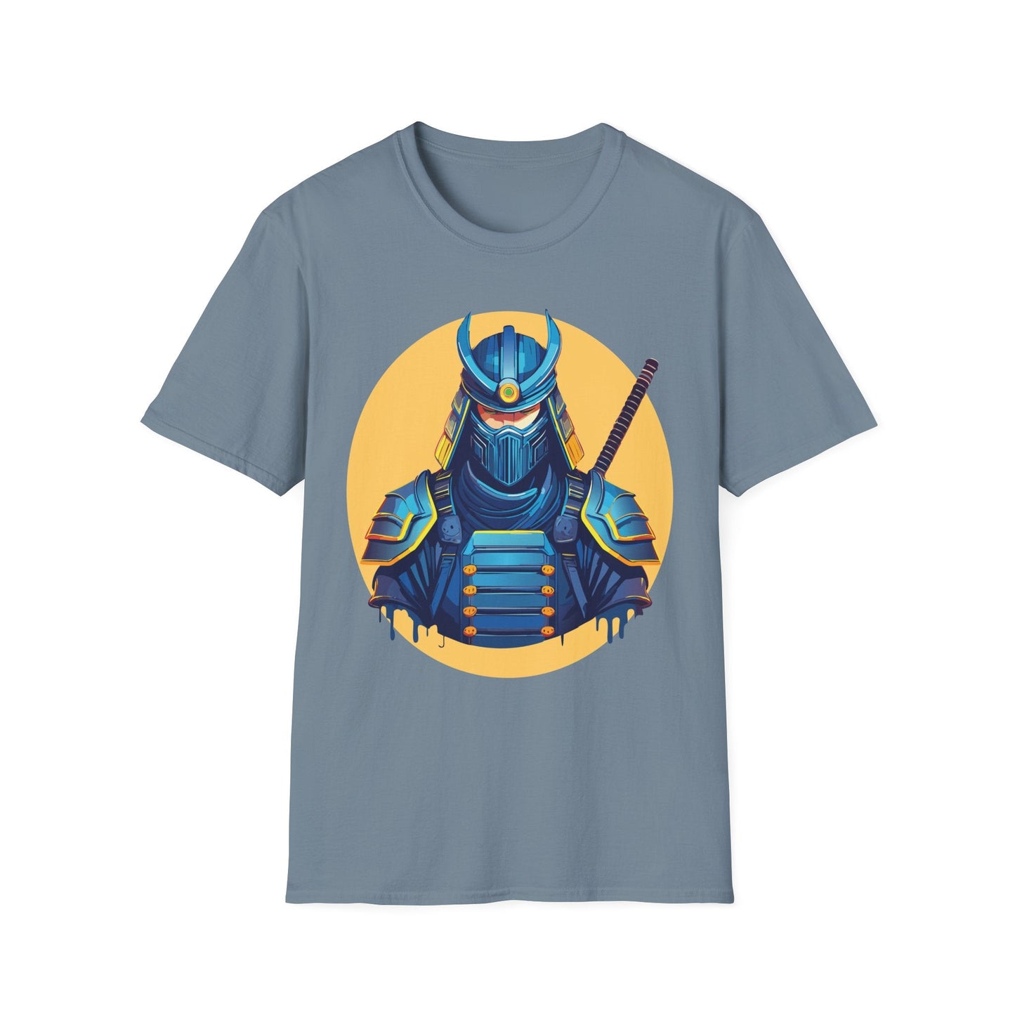 Samurai Shirt Unisex Softstyle T Shirt 100 Percent Ring Spun Cotton Tee For Everyday Comfort