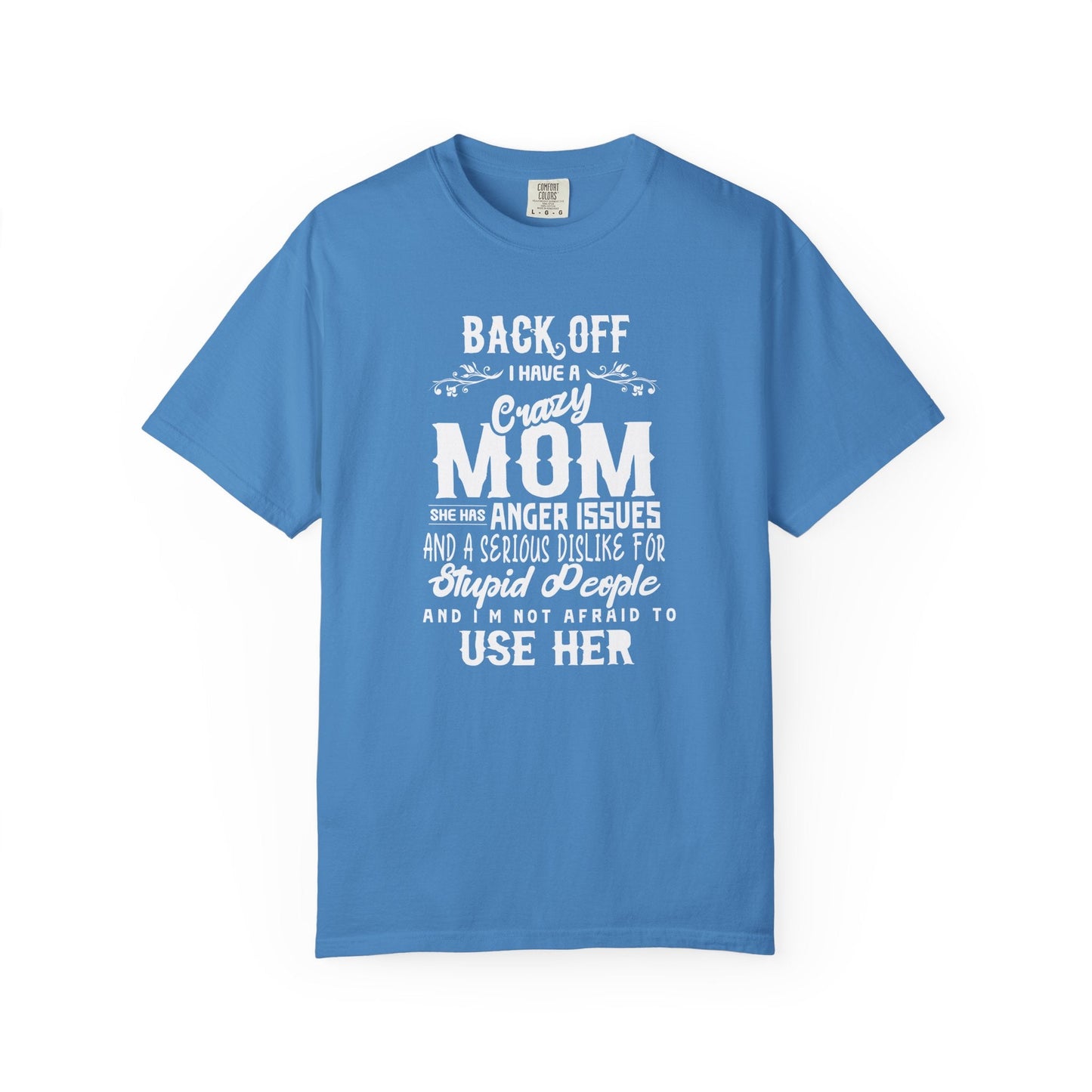 Mom T-shirt Mother's Day Mama Tee Unisex Comfort Colors Garment-Dyed Cotton h34