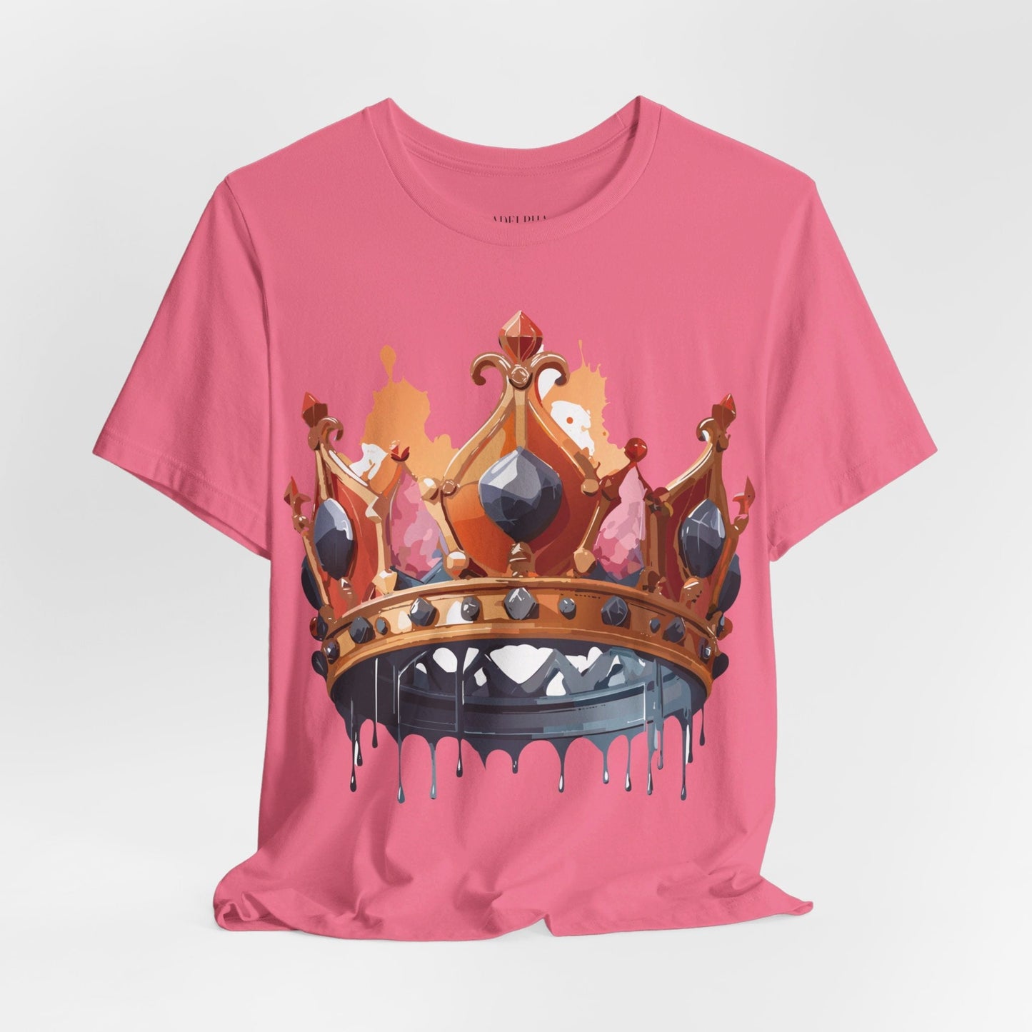 Crown Graphic Unisex 100 Cotton Vintage Artwork Tee 10