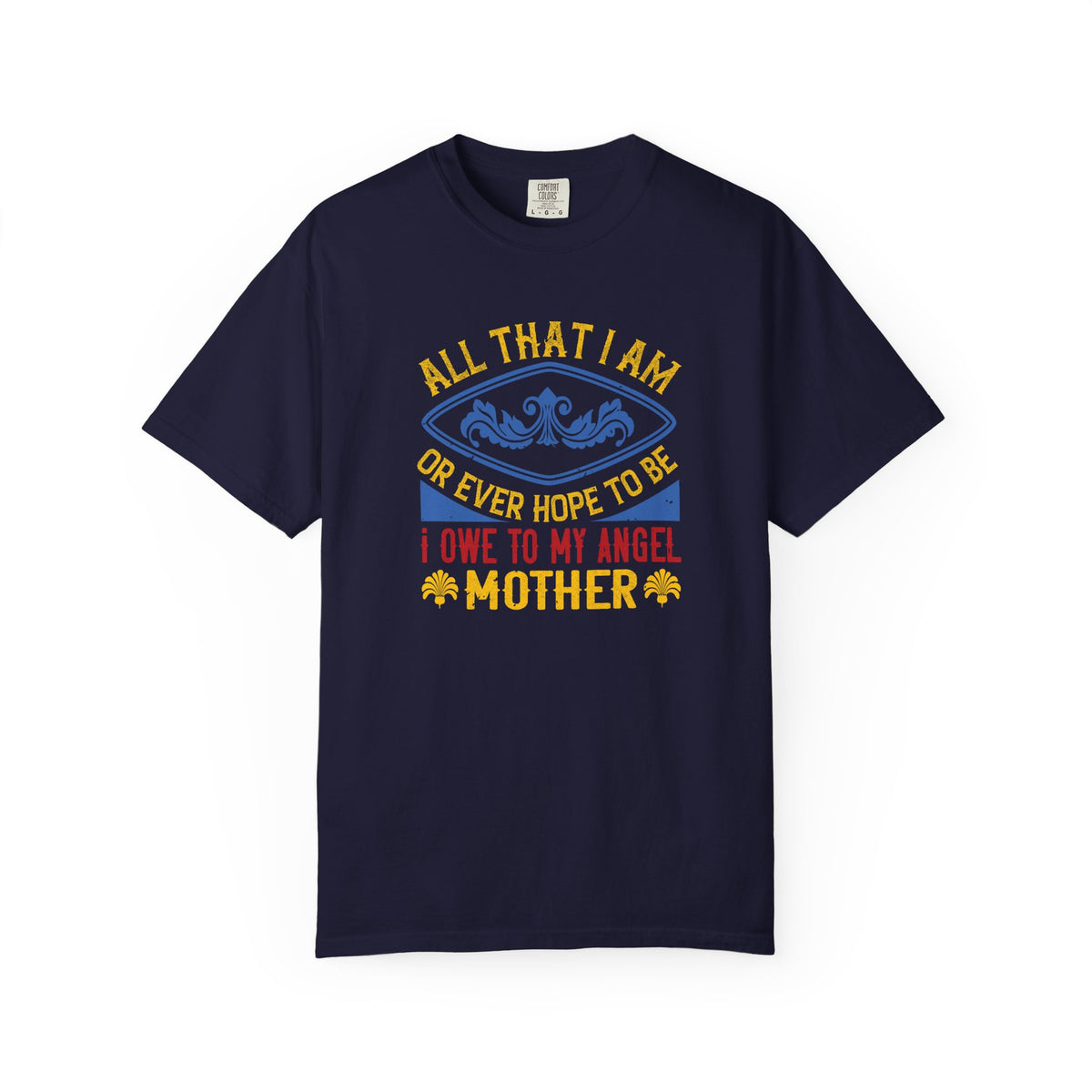 Mom T-shirt Mother Day Mama Tee Unisex Comfort Colors Garment-Dyed Cotton h61