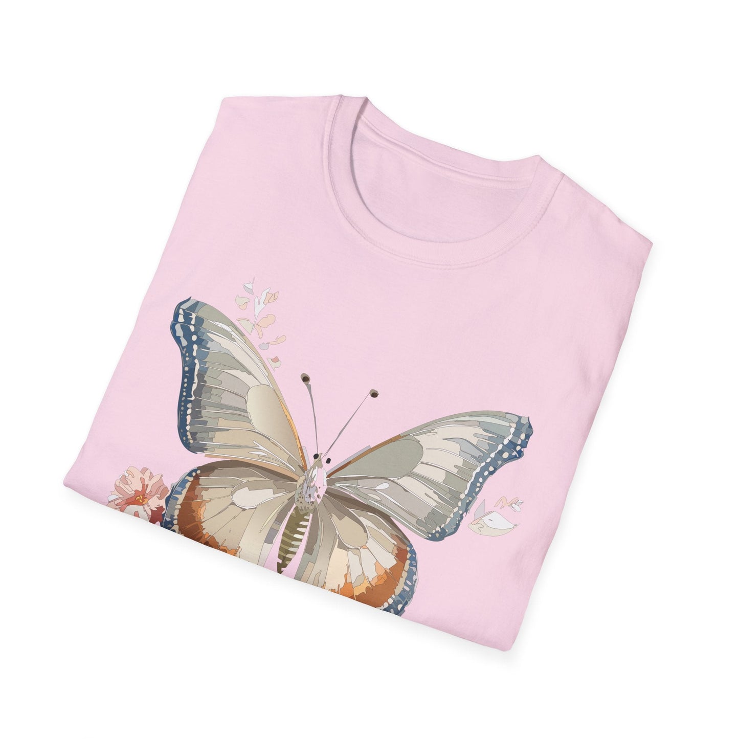 Butterfly Shirt Unisex Softstyle T Shirt Gildan 64000 Monarch Butterfly Tee Everyday Comfort