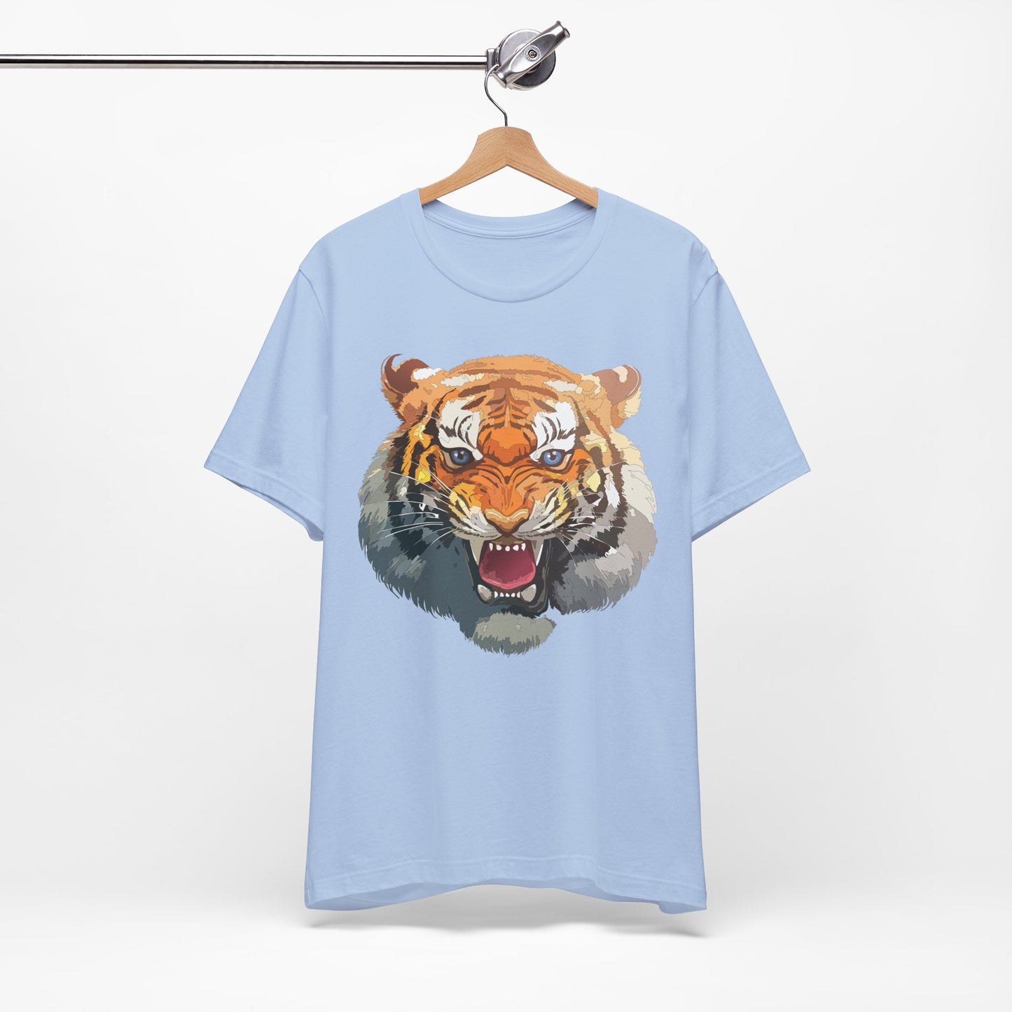 Tiger Shirt, Animal Shirt, T-Shirt with Tiger, Art Design Tee, Animal Tees, Safari T-Shirt, Graphic Design Tee 14