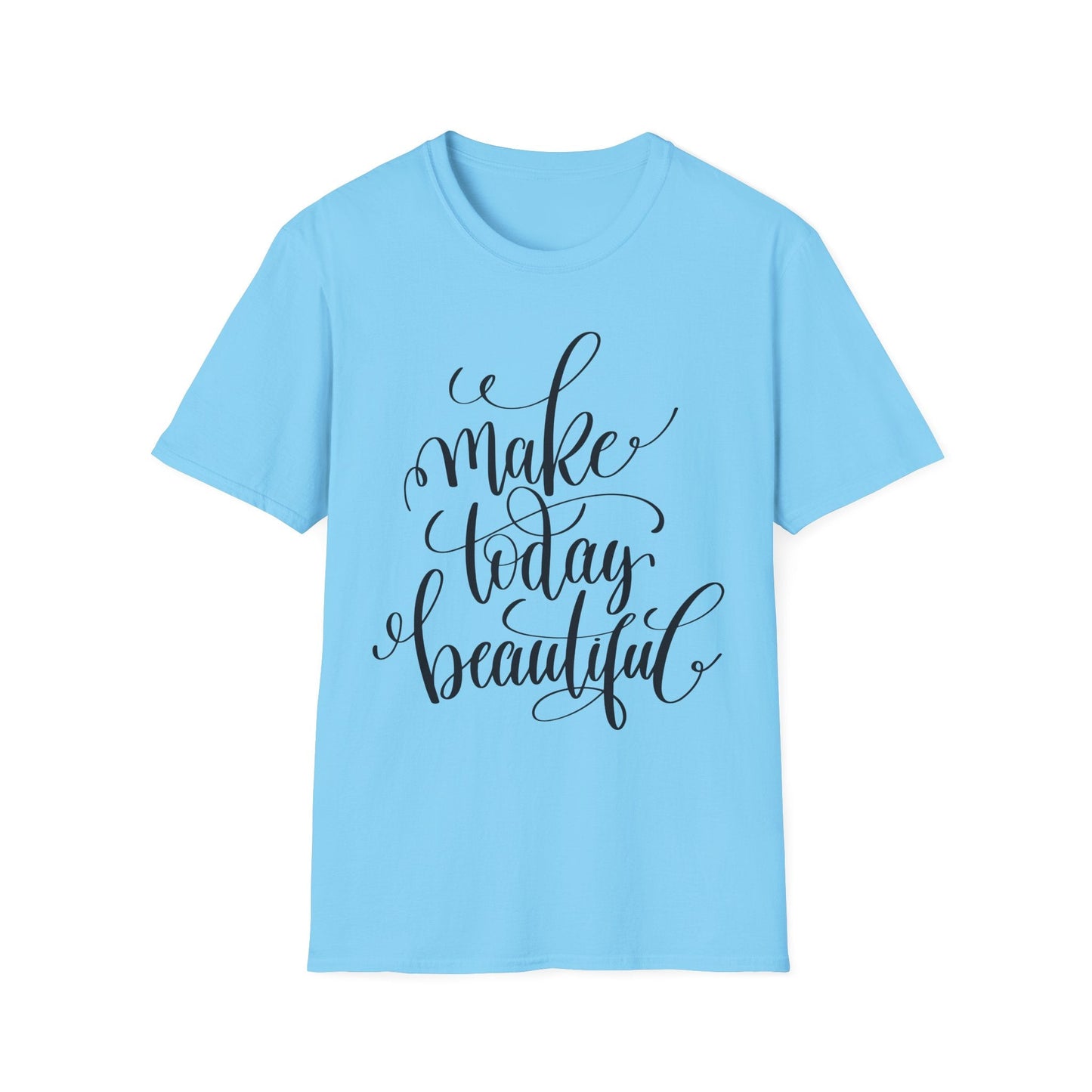 Positive Slogan T Shirt Unisex Softstyle Gildan 64000 With Positive Words And Good Quotes Art Tee
