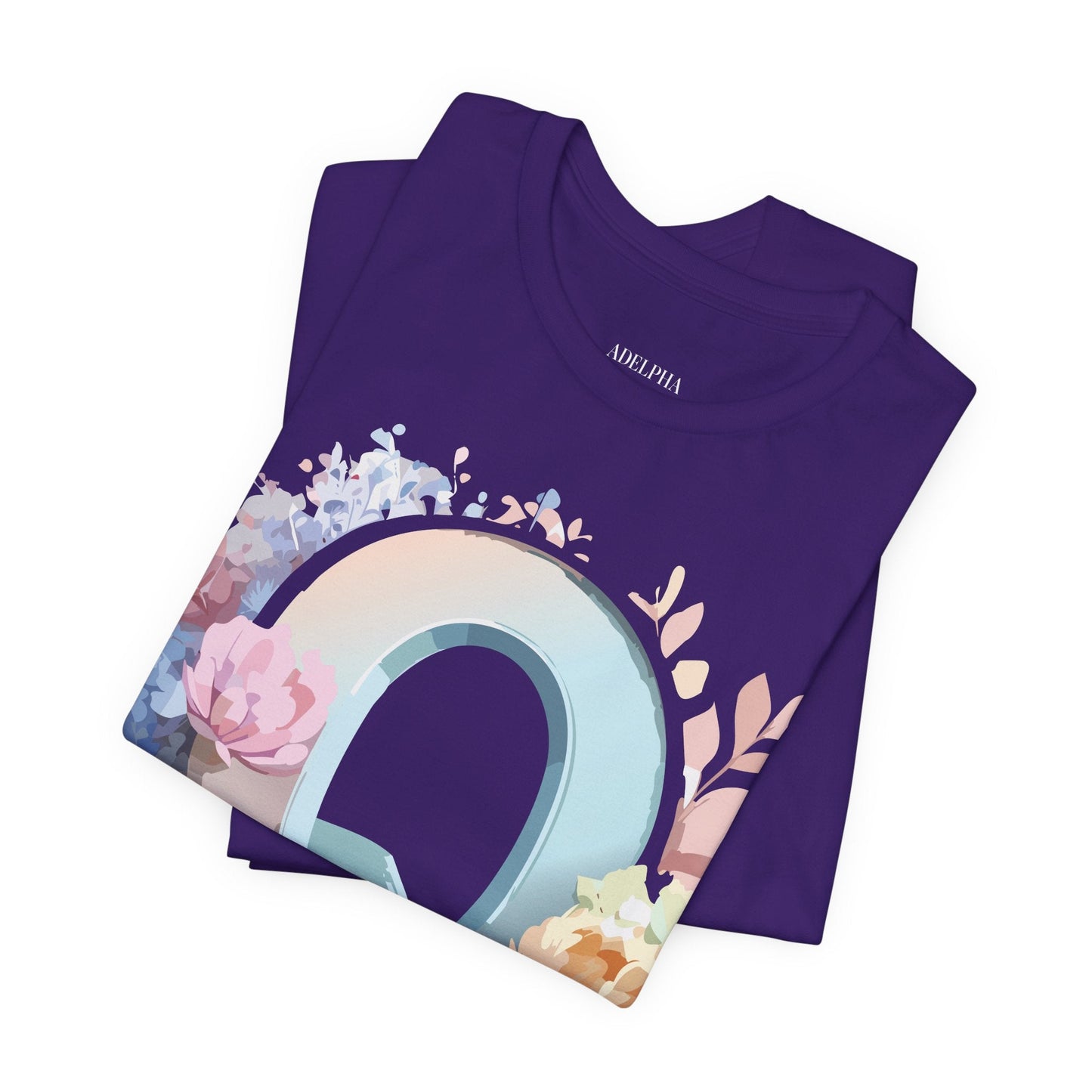Letter Q Shirt Unisex Graphic Tee With Vintage Inspired Artwork By Adelpha Premium Quality