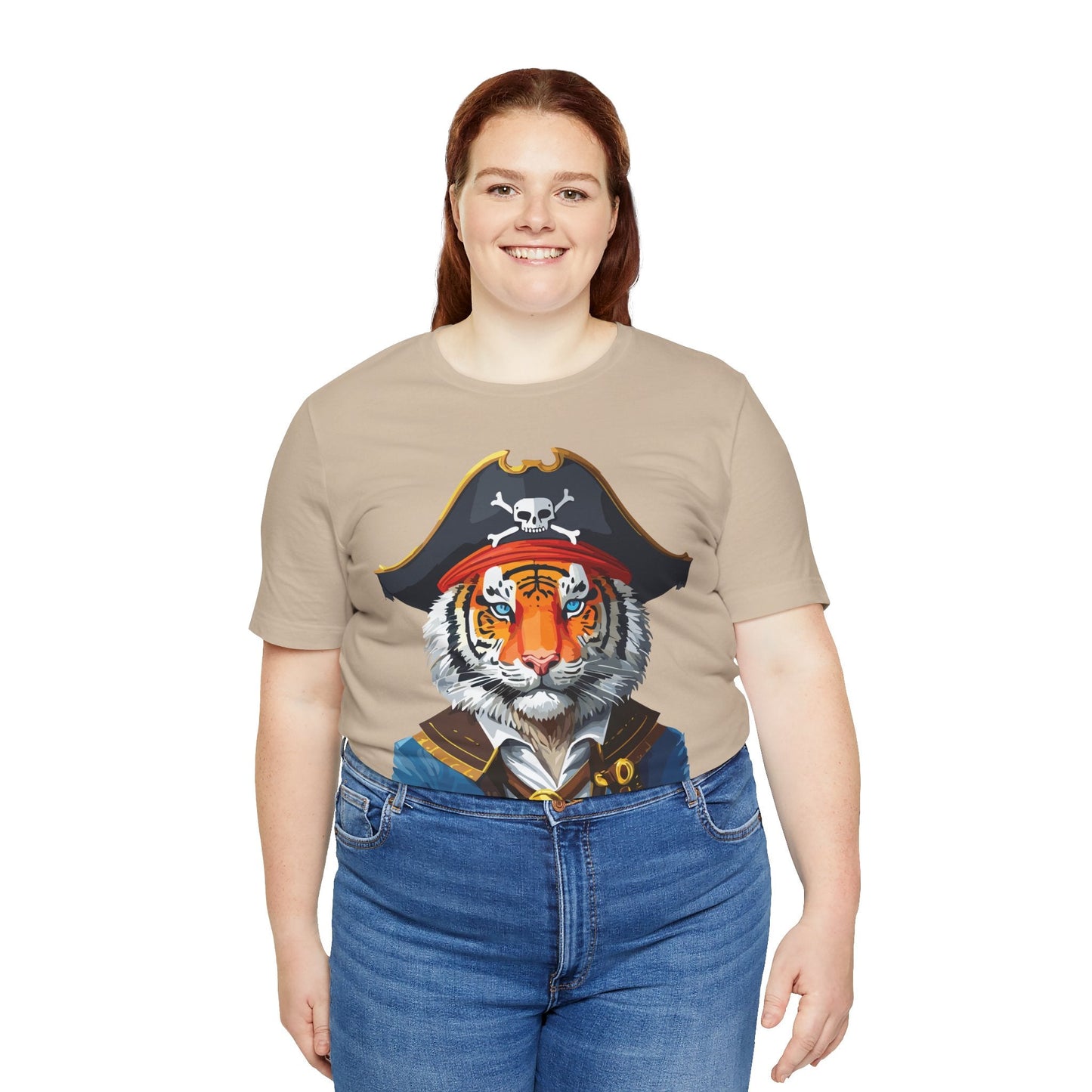 Unisex Animal Tee Shirt With Art Design Wild Animals Shirt Gildan Softstyle 64000