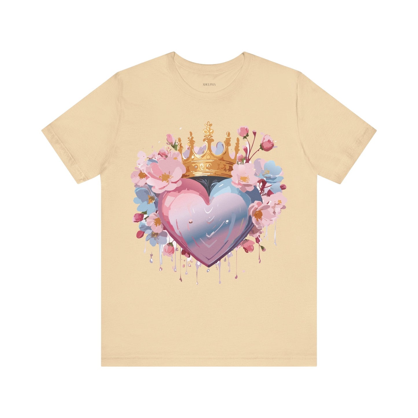 Valentine Graphic Tee Unisex Jersey Short Sleeve Adelpha Vintage Inspired Artwork