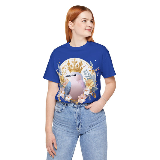 Medallion Graphic Unisex 100 Cotton Vintage Animal Medal Artwork Tee 36