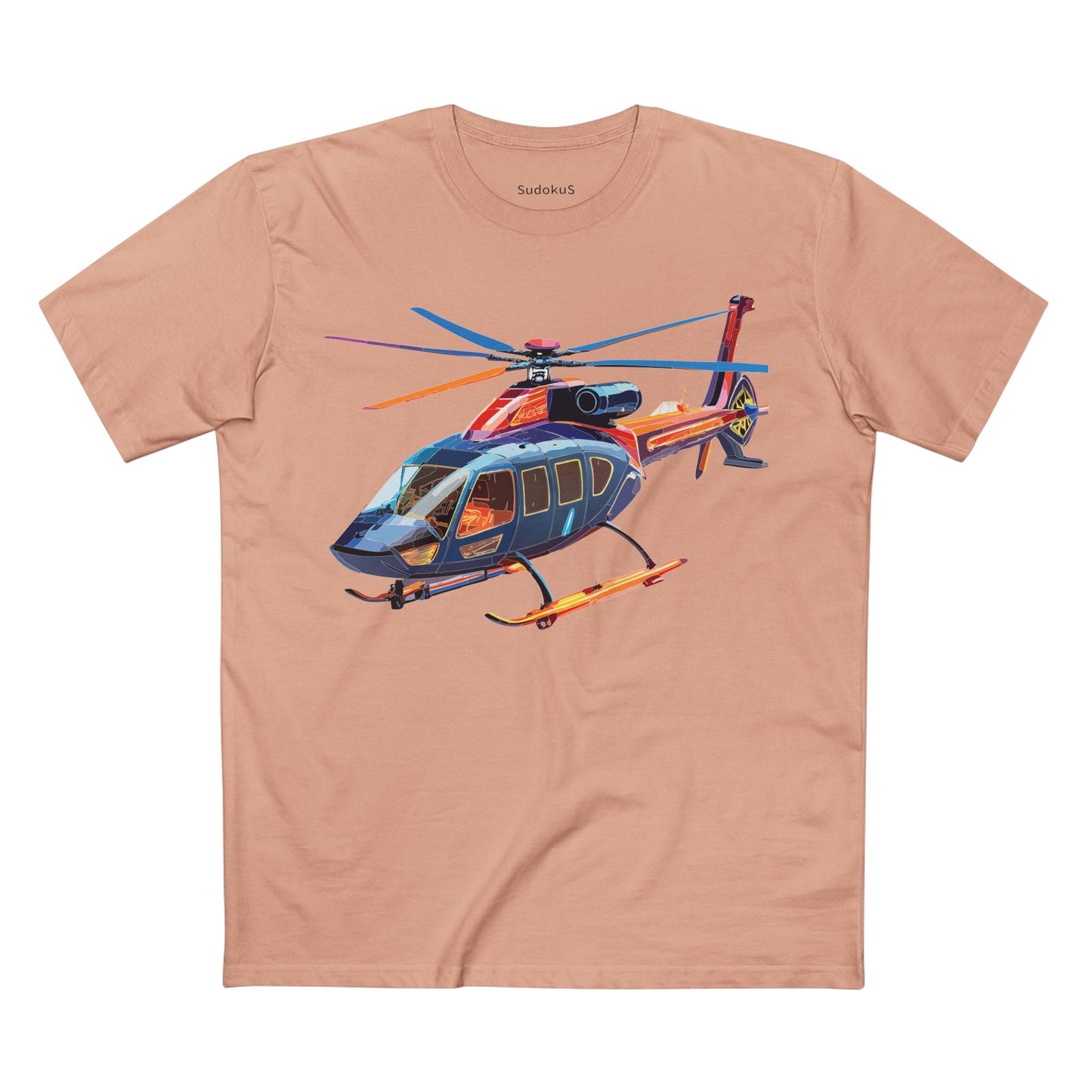 Chopper Graphic Unisex 100 Cotton Staple Tee 9