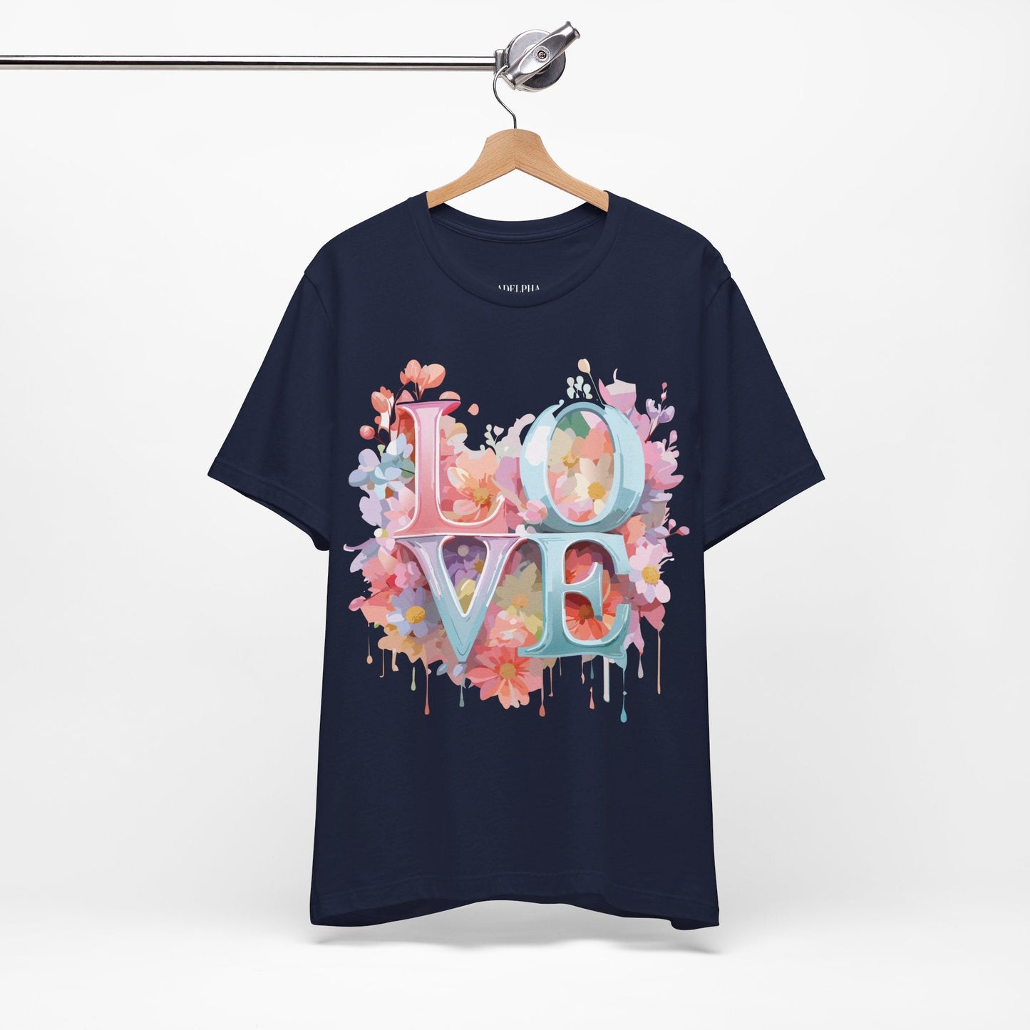 Valentine Graphic Tee Unisex Jersey Short Sleeve With Vintage Artwork By Adelpha