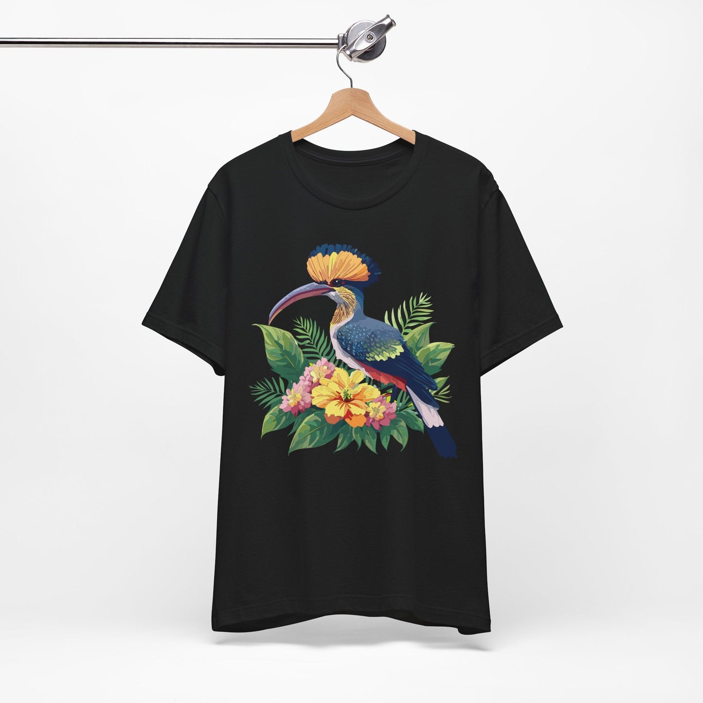 Unisex Animal Tee Shirt With Art Design Wild Animals Short Sleeve Jersey Tee For Everyday