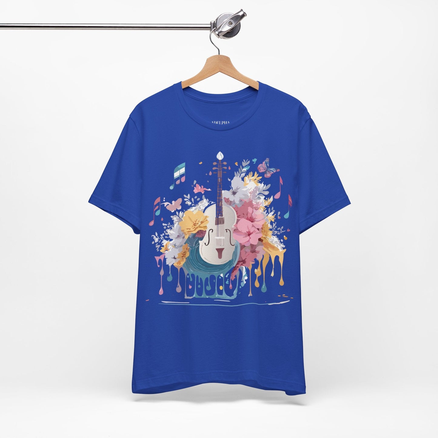 Adelpha Graphic T Shirt Unisex Short Sleeve Jersey Tee With Vintage Inspired Artwork