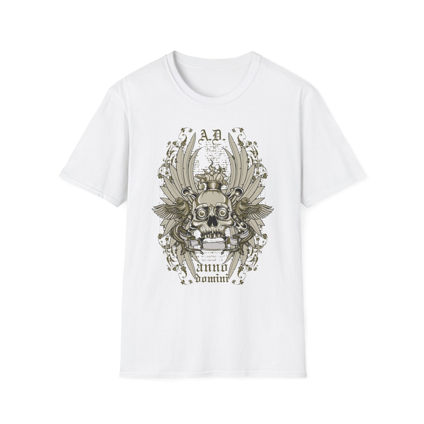 Unisex Art Design T Shirt With Graphic Artwork Softstyle Gildan 64000 Tee Premium Cotton