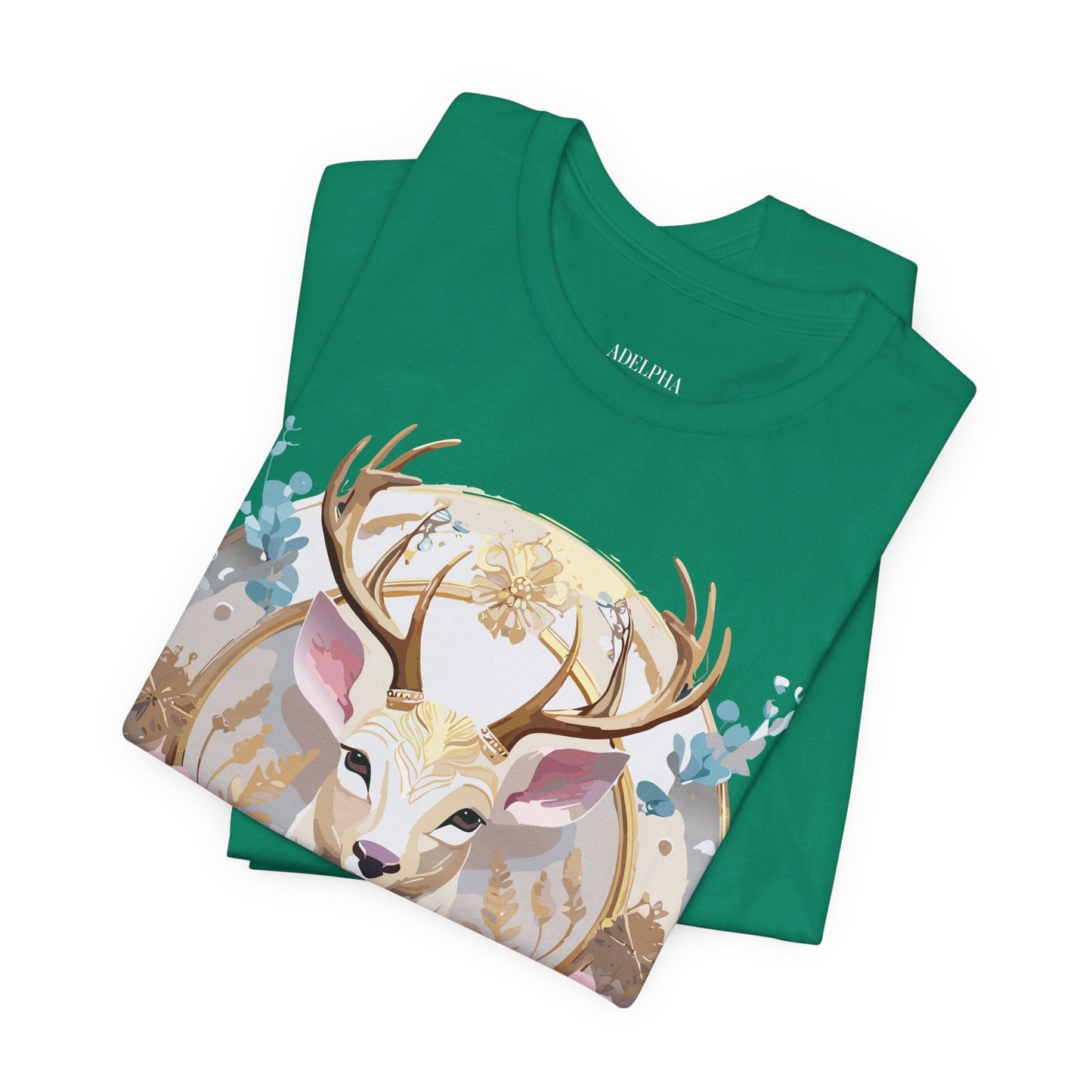 Medallion Graphic Unisex 100 Cotton Vintage Animal Medal Artwork Tee 69