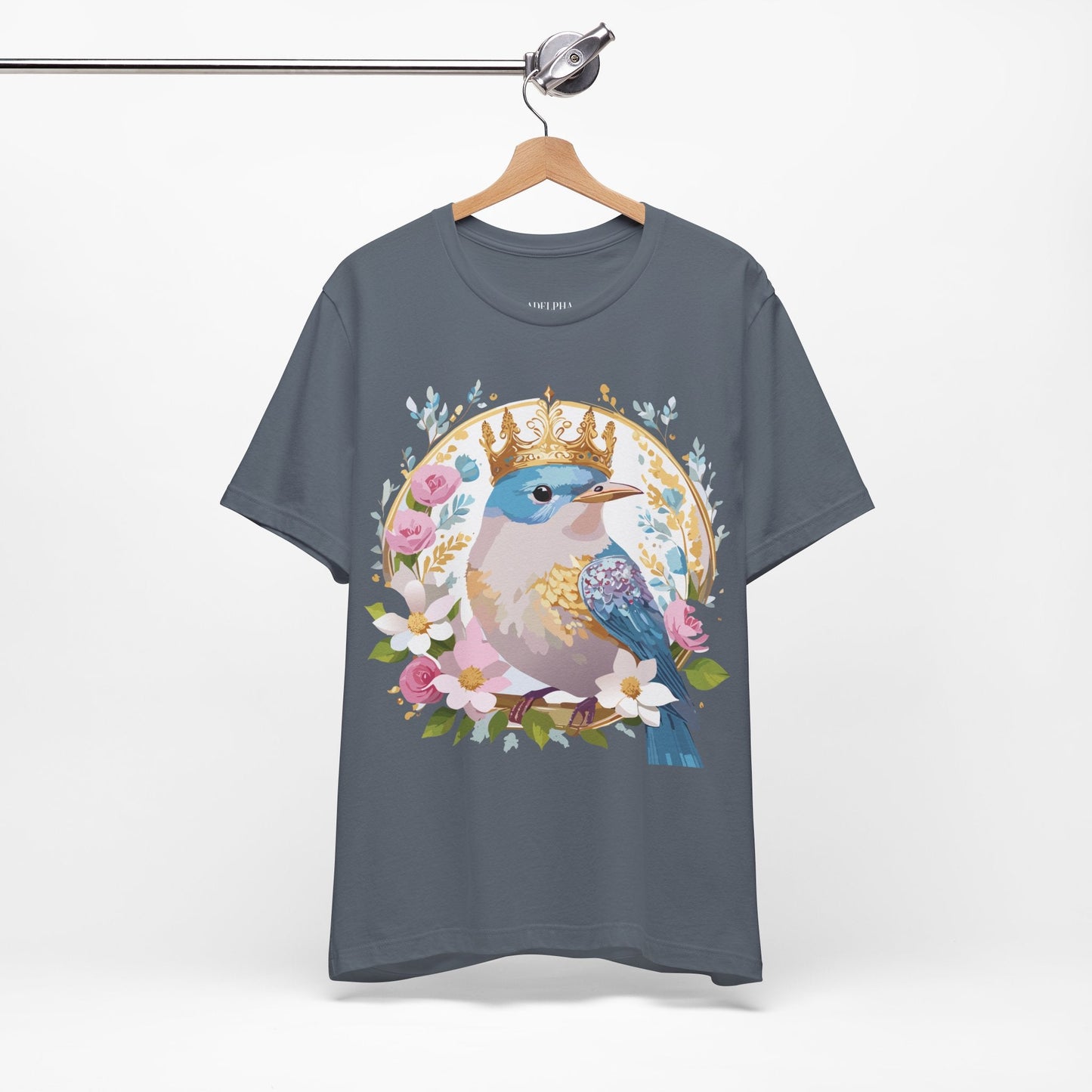 Adelpha Medallion Graphic Tee Unisex Jersey Short Sleeve Vintage Inspired Artwork