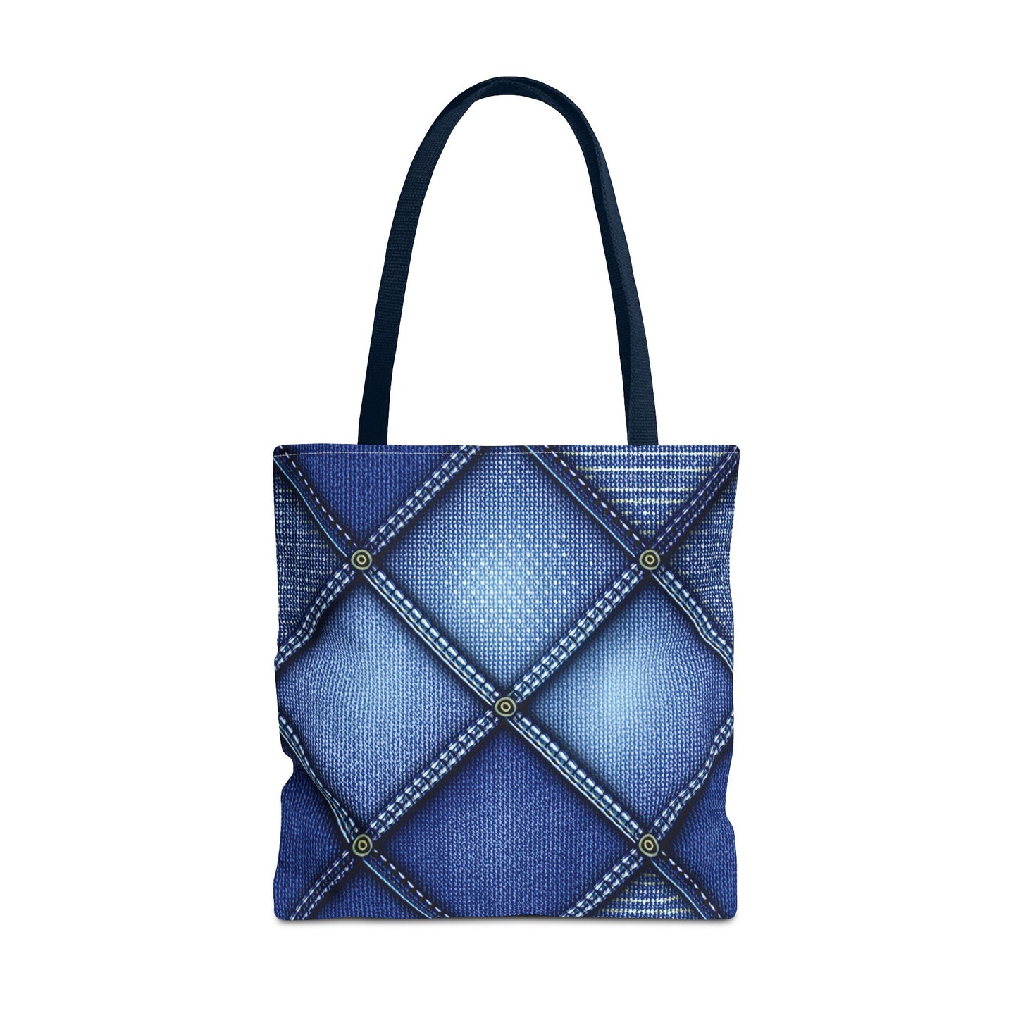 DENIM PRINT CANVAS BAG HIGH-QUALITY 100% SPUN POLYESTER 3 SIZES CANVAS BAG-115