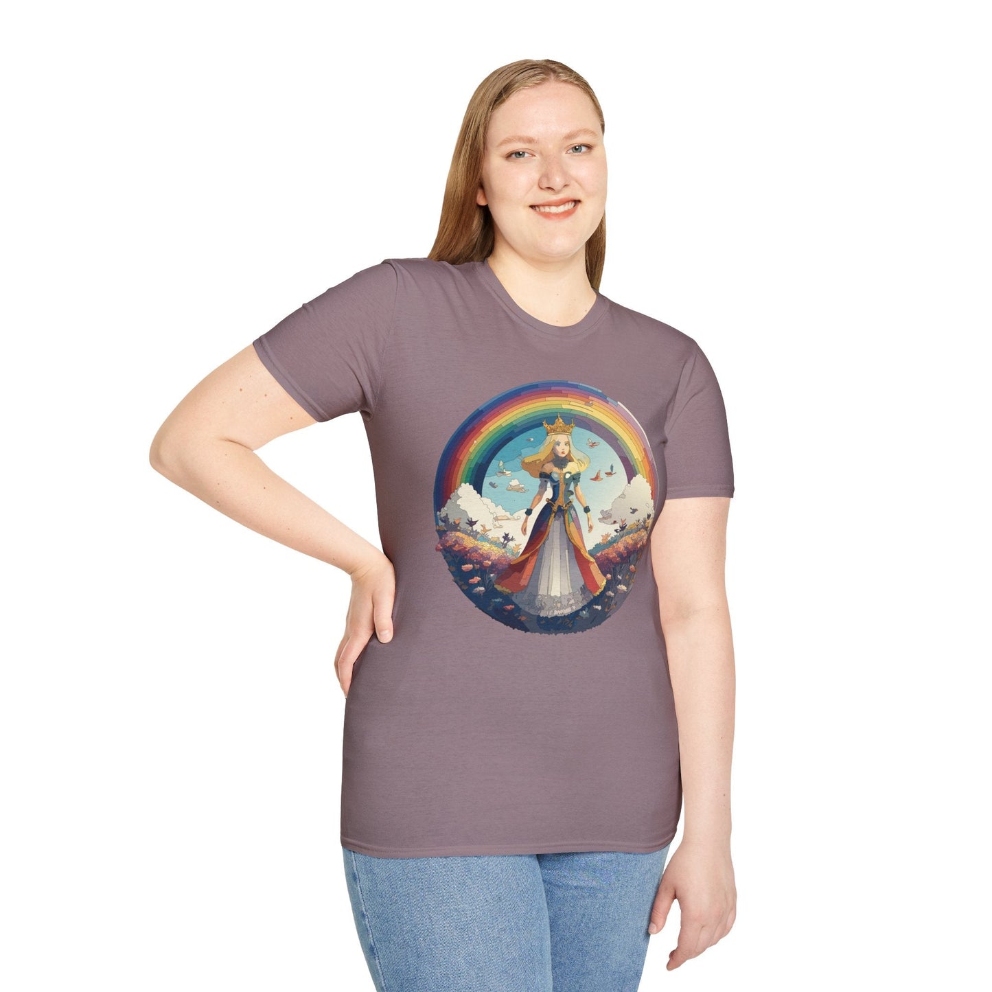 Womens Graphic T Shirts Art Design Shirt Unisex Softstyle Tee 100 Percent Cotton Gildan 64000