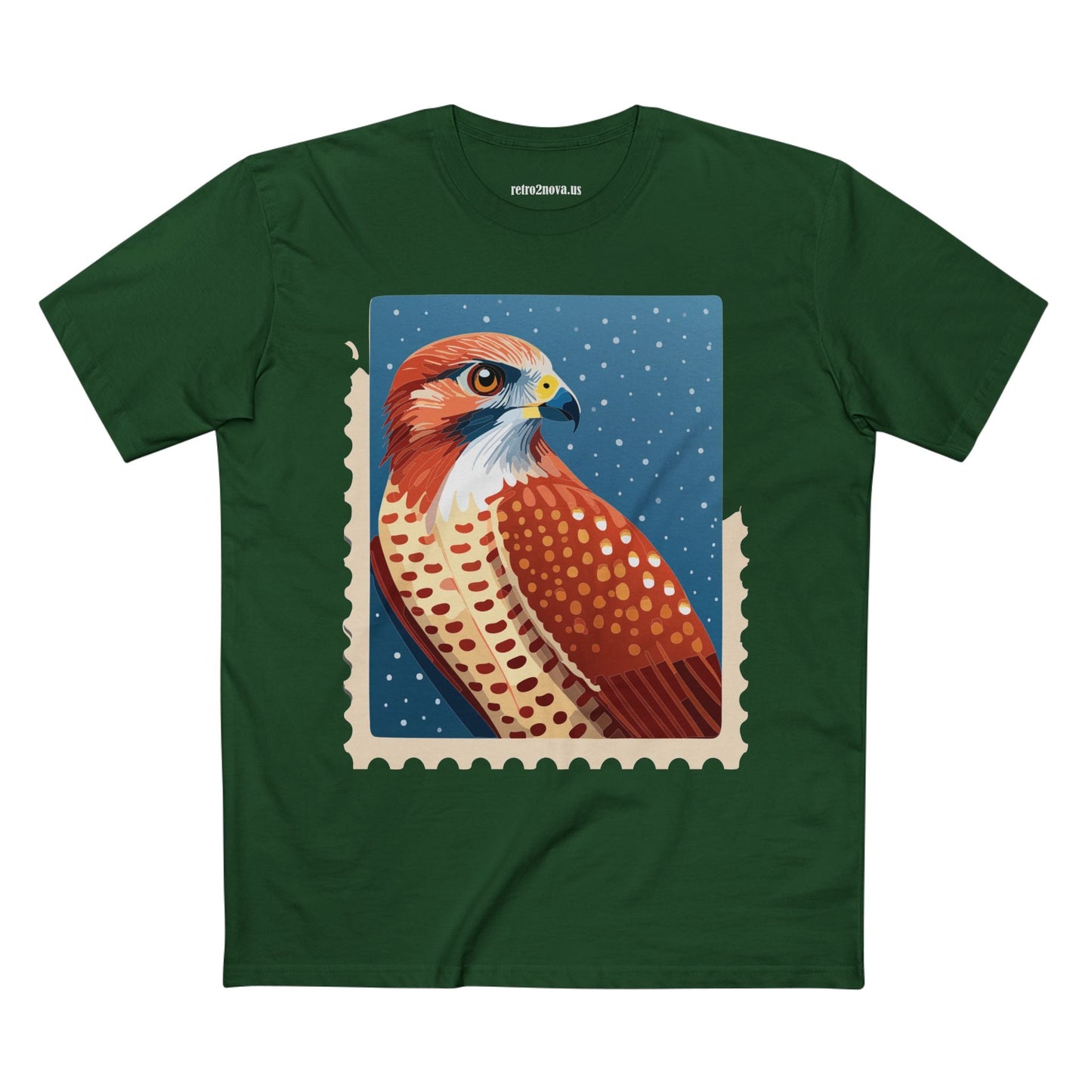 Stamp Shirt Postage Stamp Shirt Unisex Premium Cotton Tee With Original Art Design By Retro2Nova
