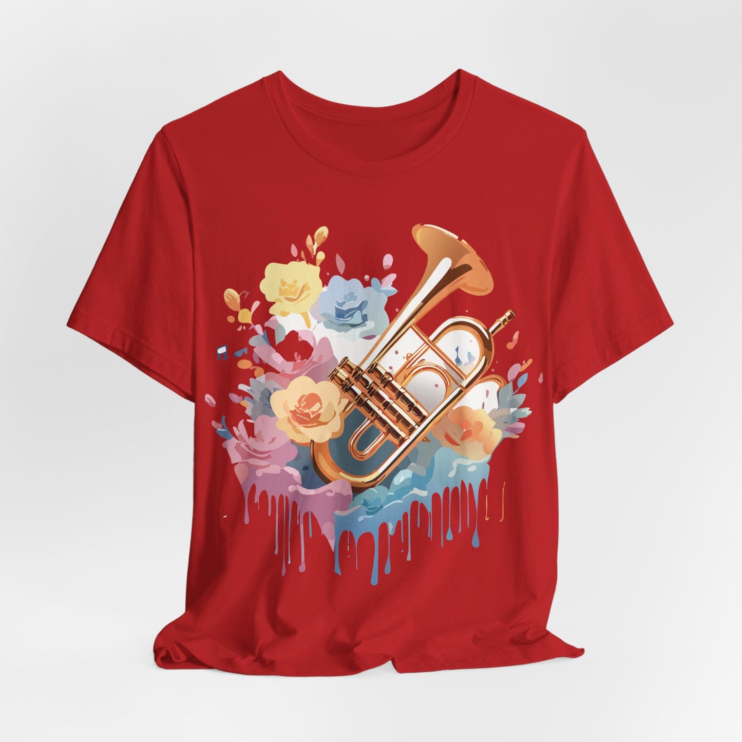 Music T Shirt Unisex Graphic Tee Vintage Artwork Adelpha Short Sleeve Art Design