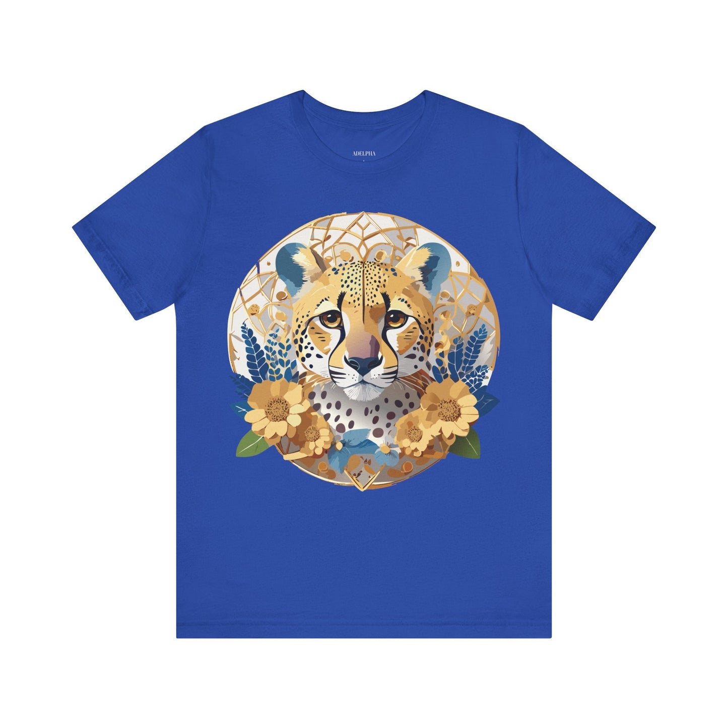 Medallion Shirt Unisex Graphic Tee With Vintage Inspired Adelpha Artwork Short Sleeve Jersey