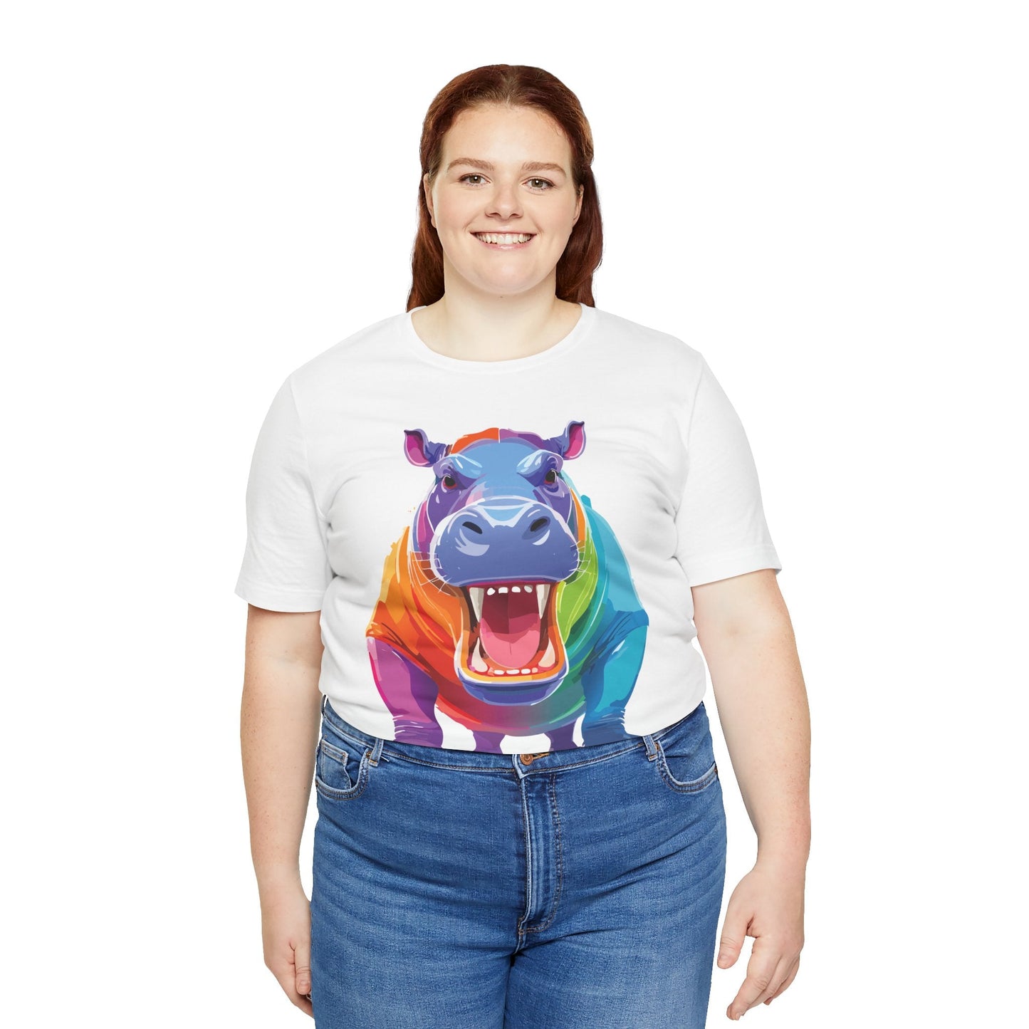 Unisex Animal Tee Shirt With Art Design Wild Animals Graphic Tee For Men Women All Sizes