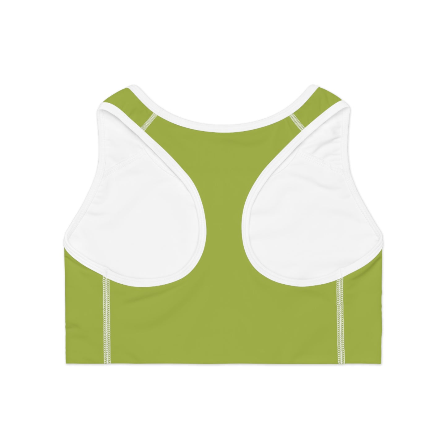 Green Color Sports Bra, Green Sports Bra 15