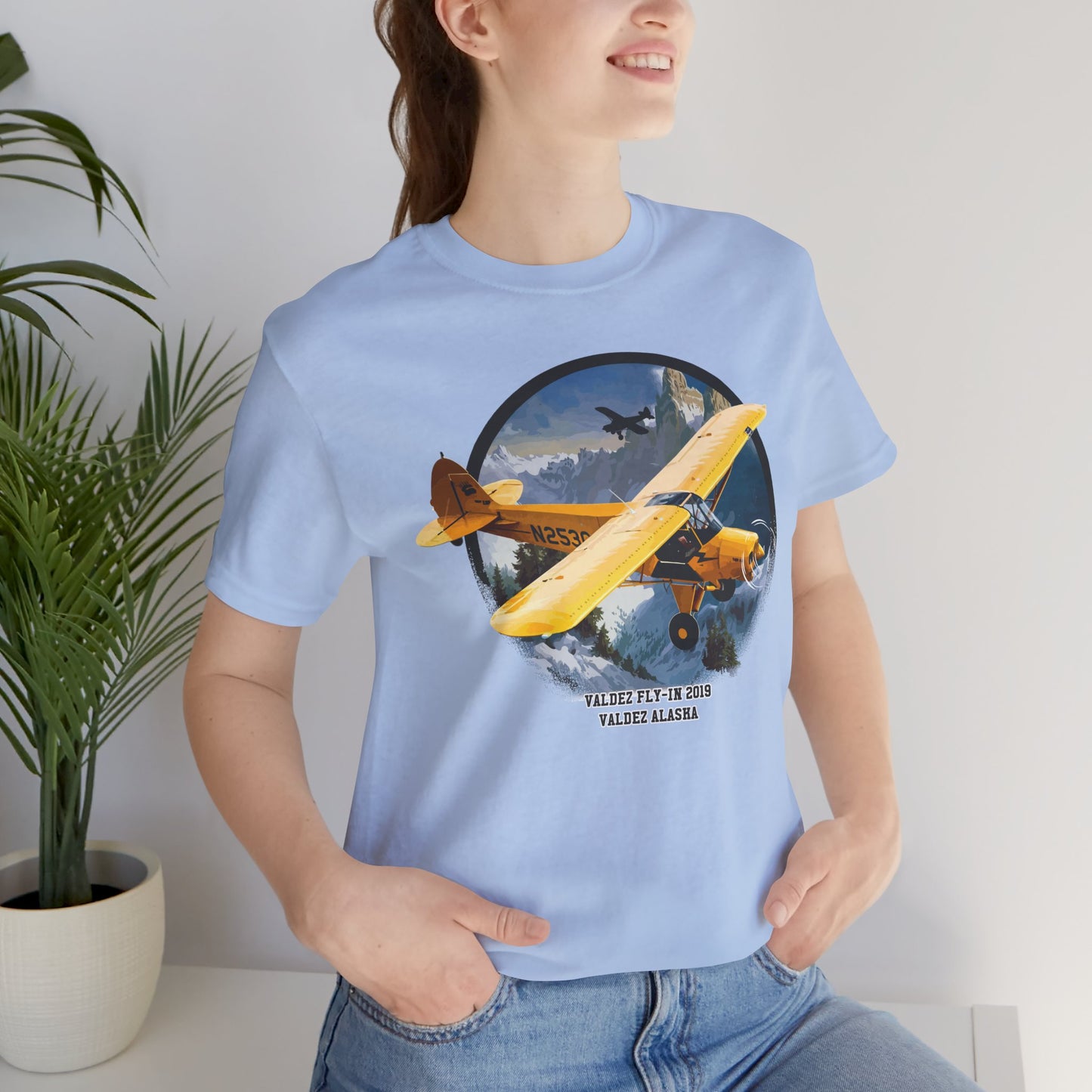 Retro Plane Graphic Design Tee, Plane Shirt, Vintage Tees, Art Design T-Shirt, Graphic Tee, Retro Art Shirts