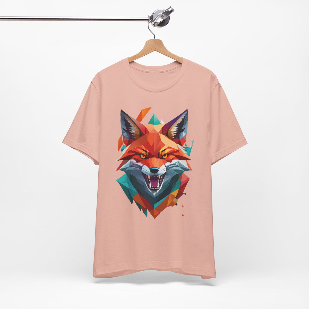 Wild Animals  Graphic Unisex Cotton Bella+Canvas Tee with Art Animal Design ab59