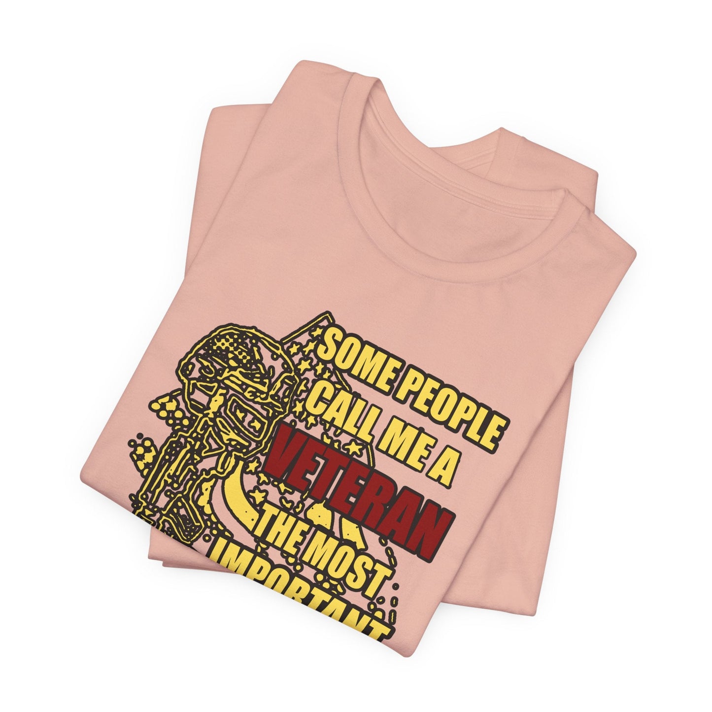 Army Veteran Patriotic Graphic Design Unisex Cotton T-Shirt v58