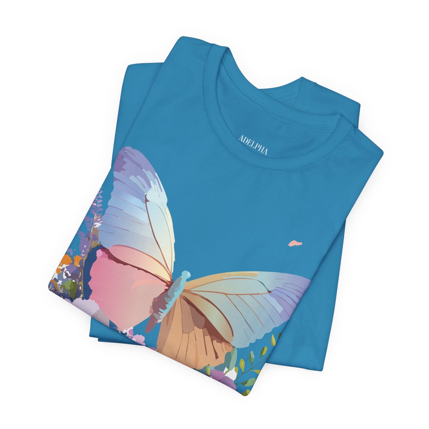 Butterfly Graphic Tee Unisex Adelpha Art Design Vintage Inspired Shirt