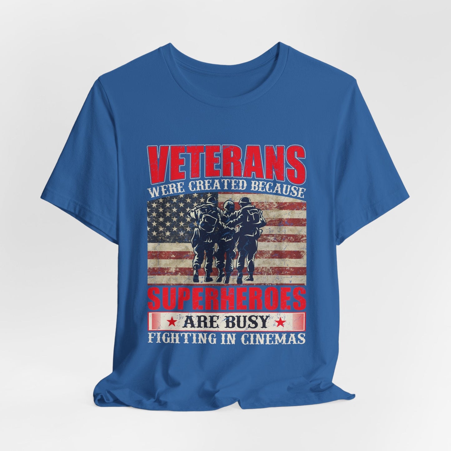 Army Veteran Patriotic Graphic Design Unisex Cotton T-Shirt v41
