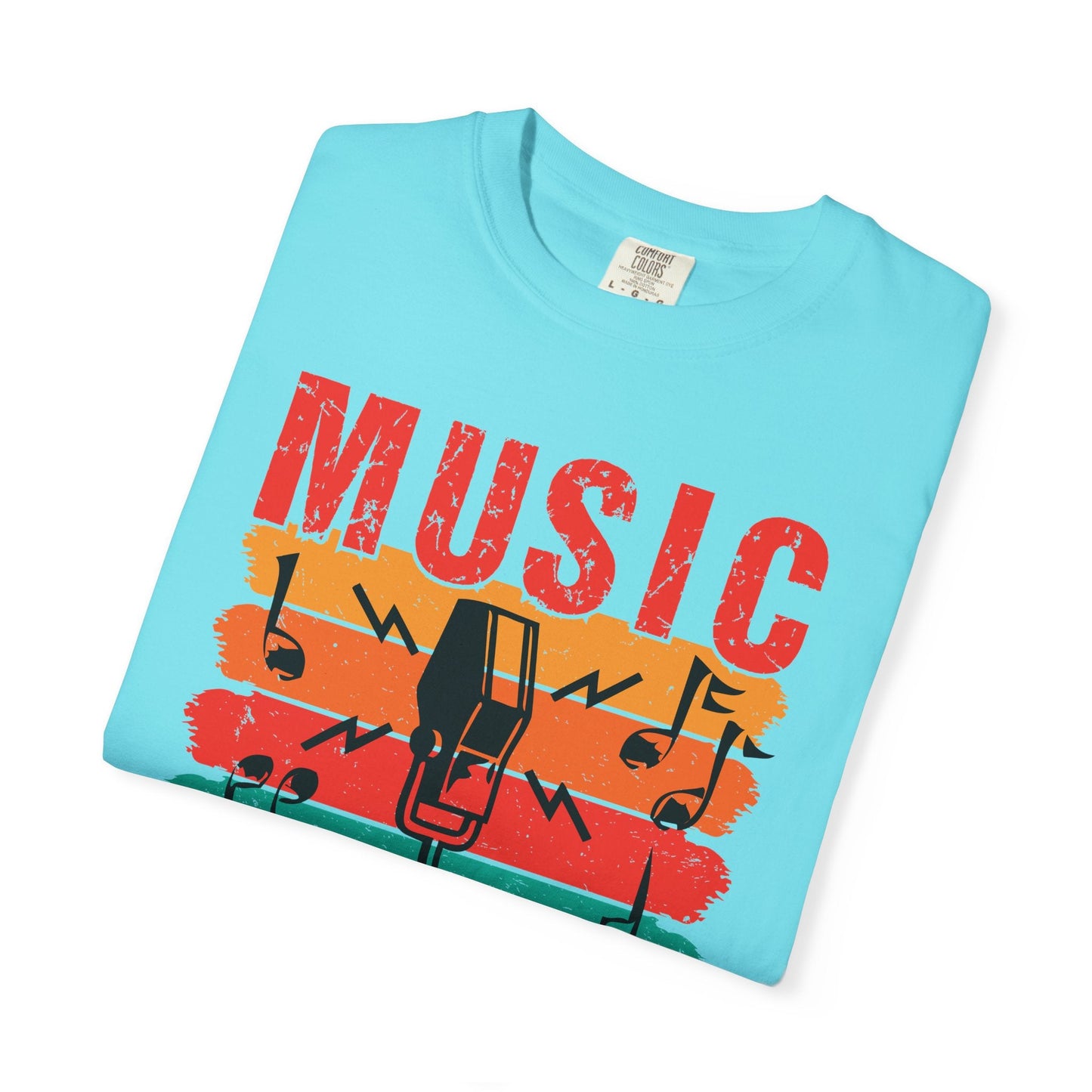 Music Graphic Design Unisex Cotton T-shirt 089