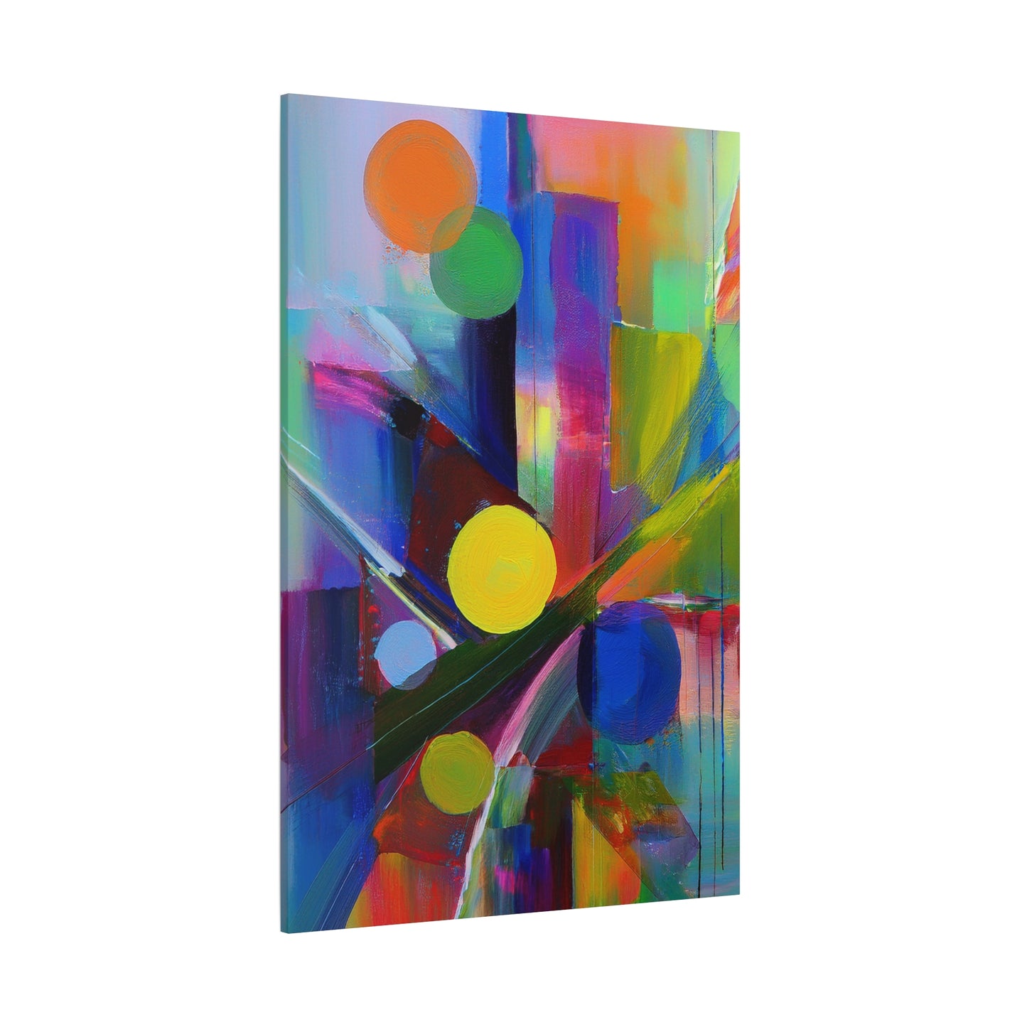 Abstract Painting Print Canvas 20x24,20x30,24x30, 24x32,24x36,30x40, 32x48,36x48,40x60 Pine-Wood Inner Frame ABS-11