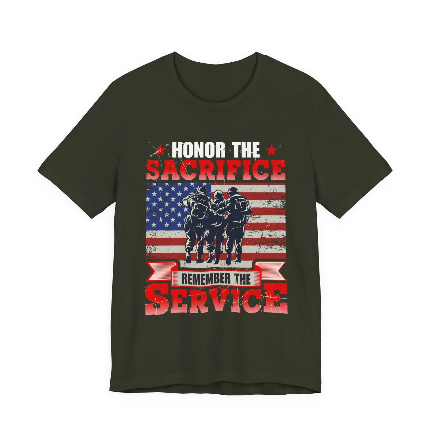 American Flag Graphic Unisex Cotton T-Shirt v24
