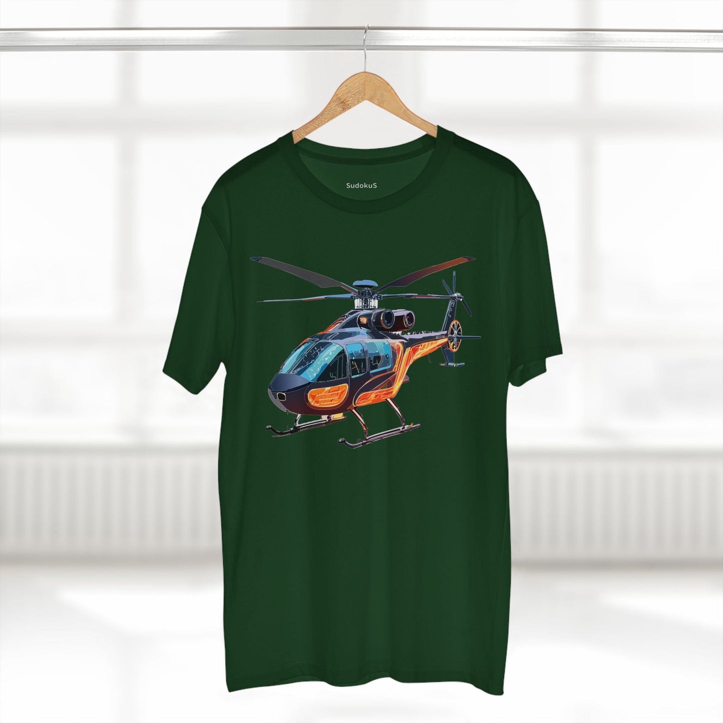Chopper Graphic Unisex 100 Cotton Staple Tee 7