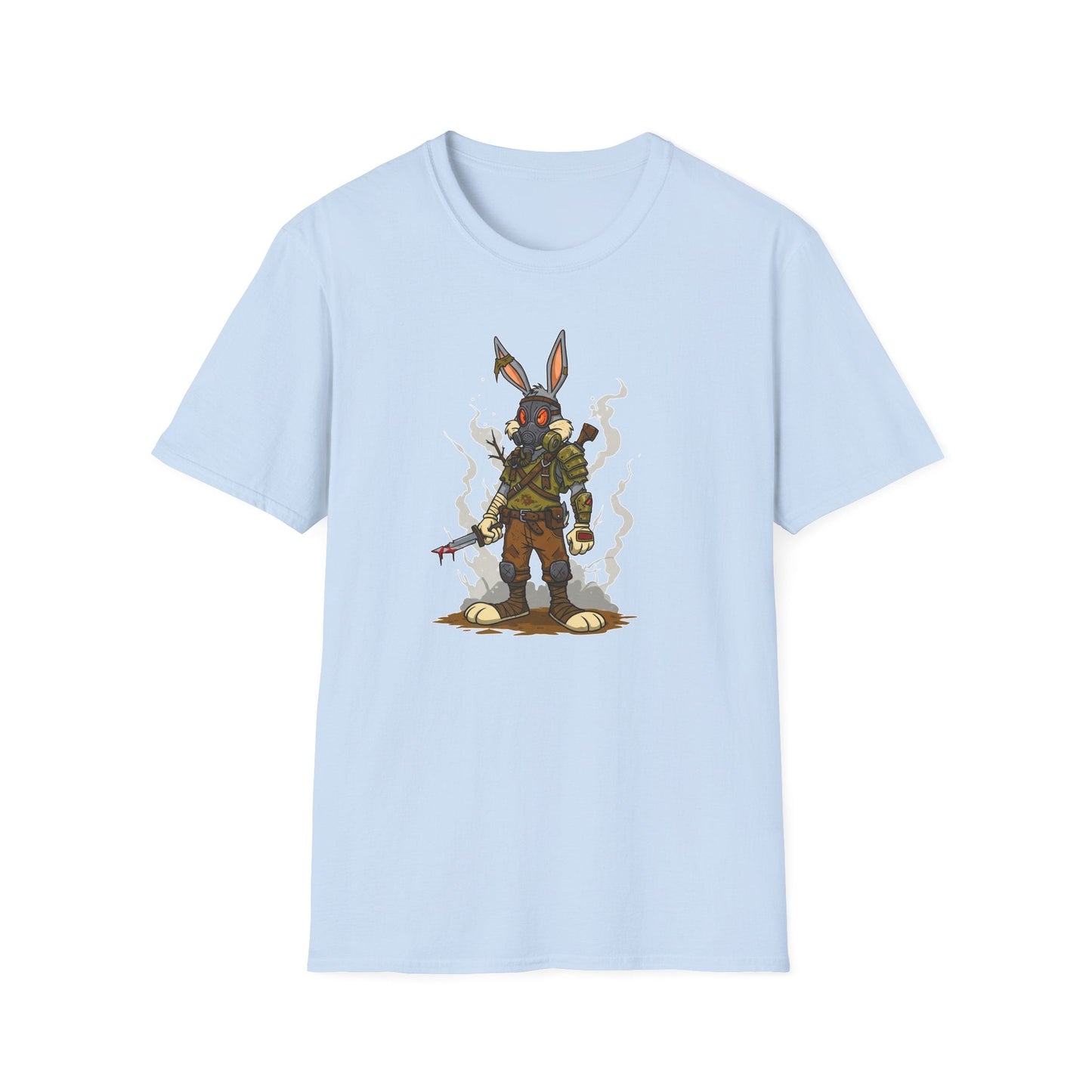 Bugs Bunny T Shirt Cartoon Graphic Tee Unisex Softstyle 64000 Gildan Premium Comfort