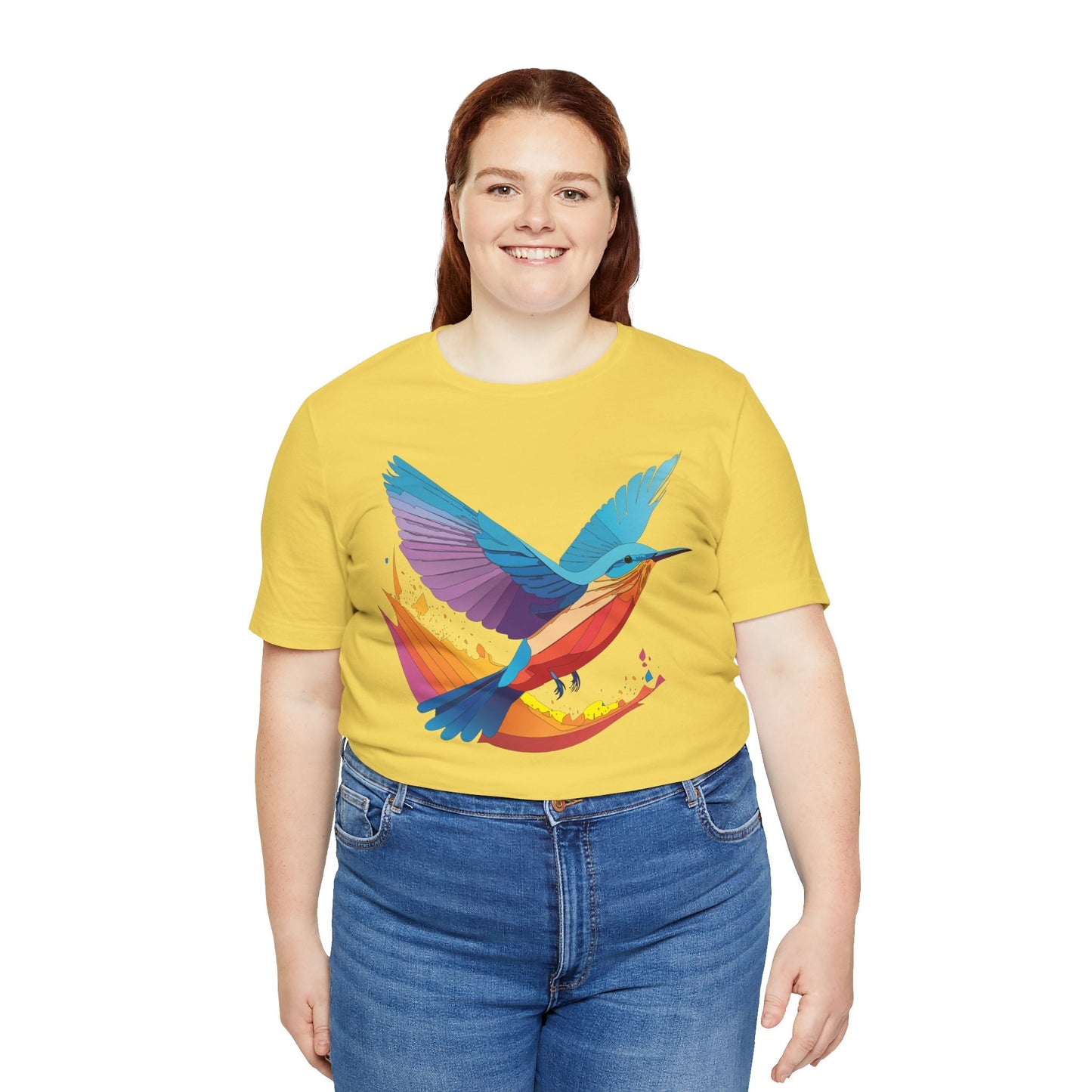 Unisex Animal Shirt Art Design Tee With Wild Animals Print Soft Comfortable Short Sleeve Tee