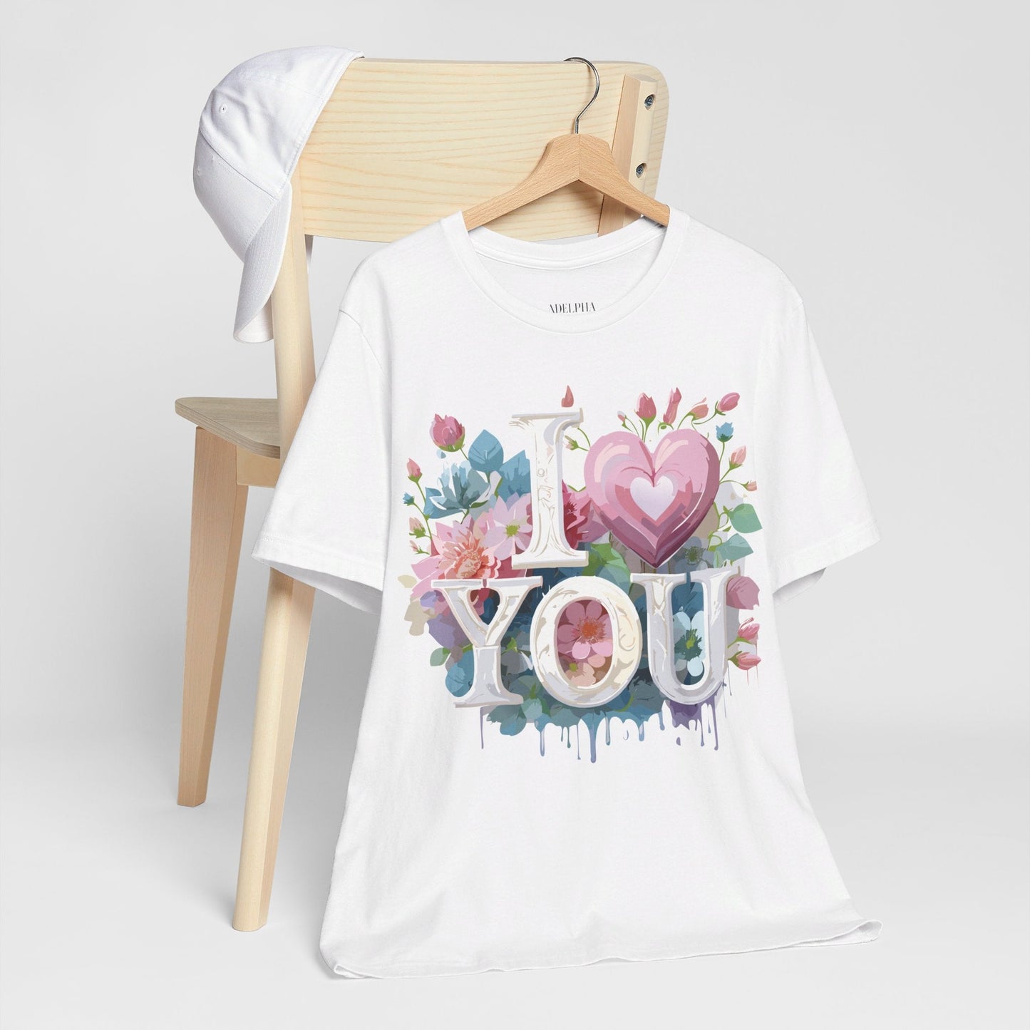 Valentine Graphic Tee Unisex Adelpha Art Design Vintage Inspired T Shirt For Everyday Wear