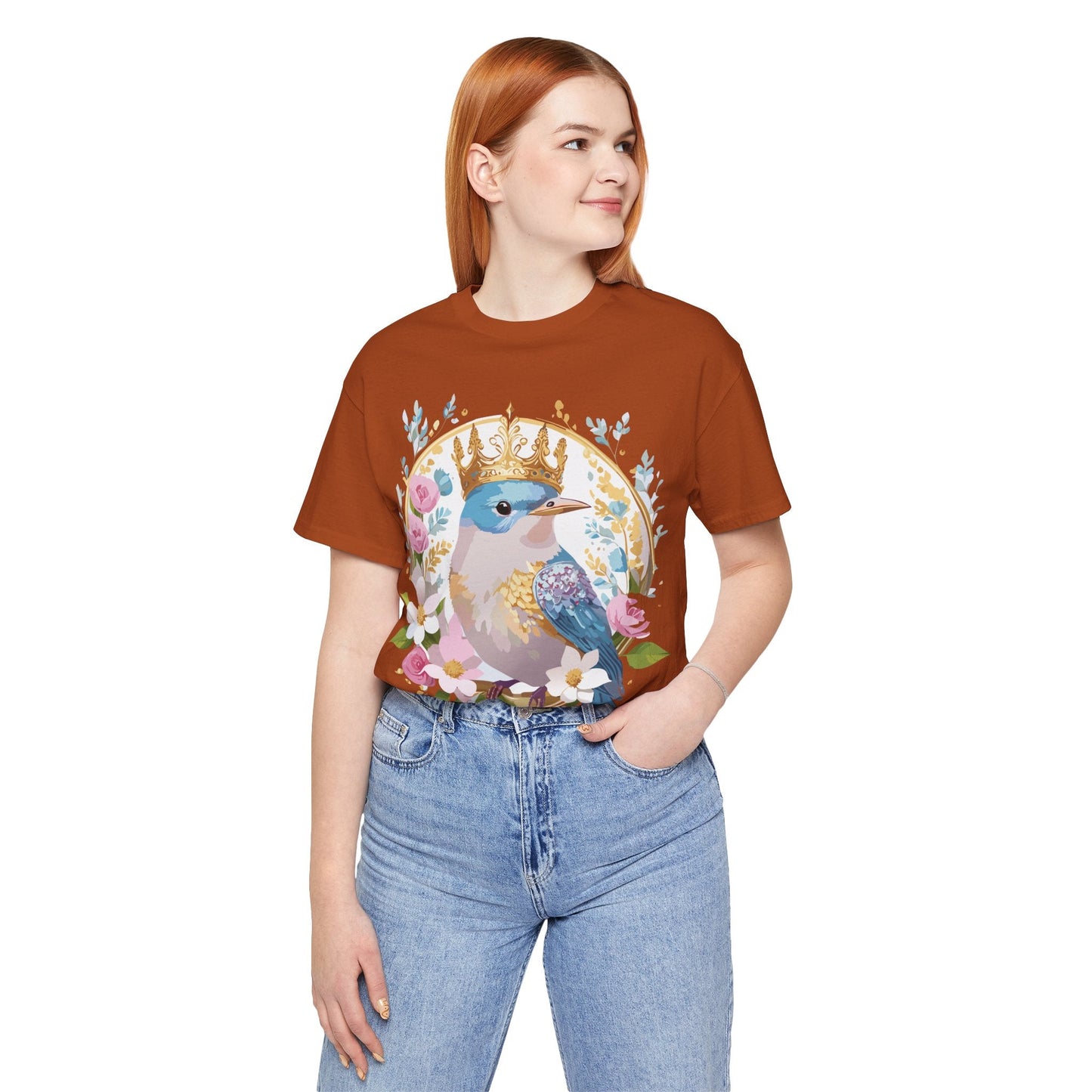 Adelpha Medallion Graphic Tee Unisex Jersey Short Sleeve Vintage Inspired Artwork