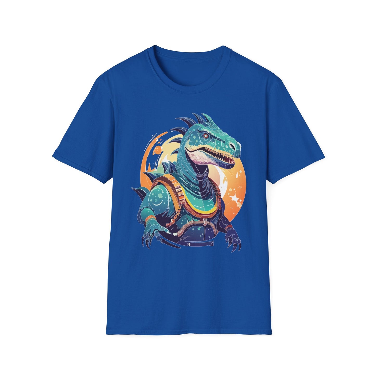 Alien Graphic Unisex Cotton Softstyle UFO Artwork Tee 17