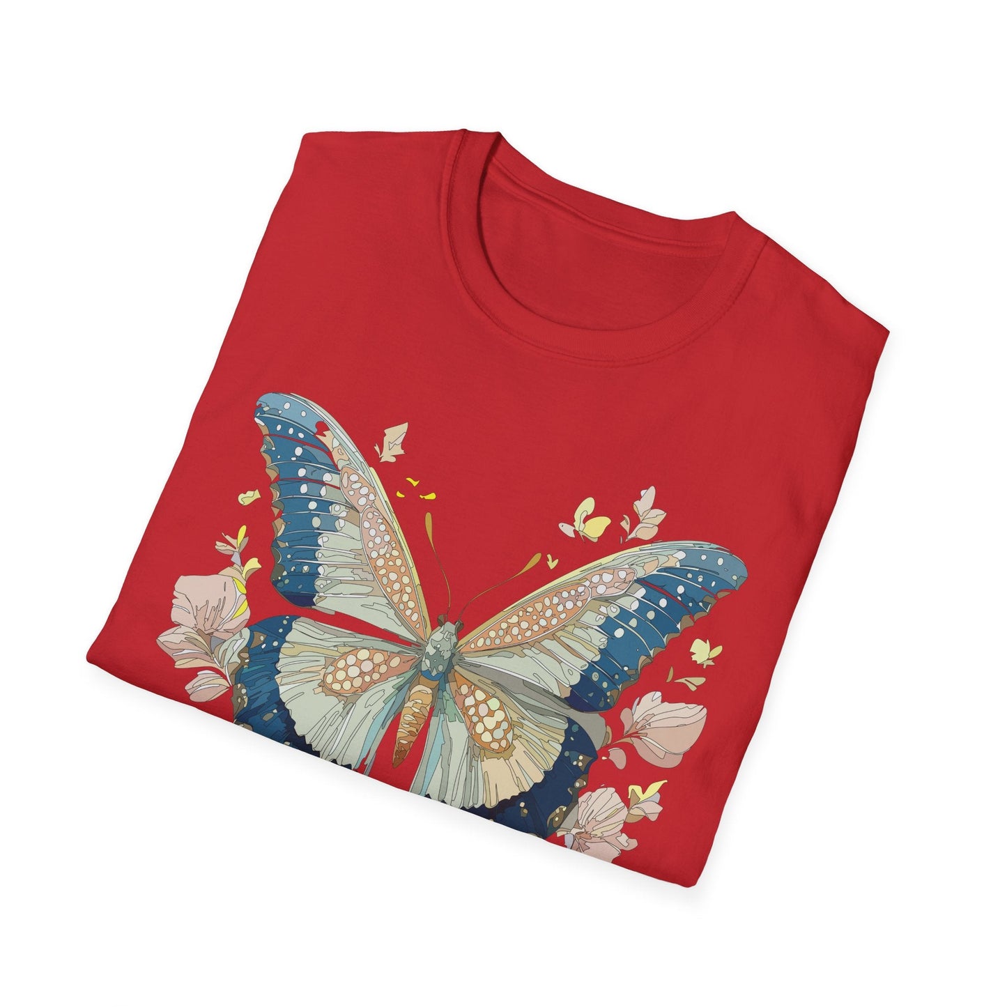Butterfly Shirt Unisex T Shirt Monarch Butterfly Softstyle Gildan 100 Cotton Tee