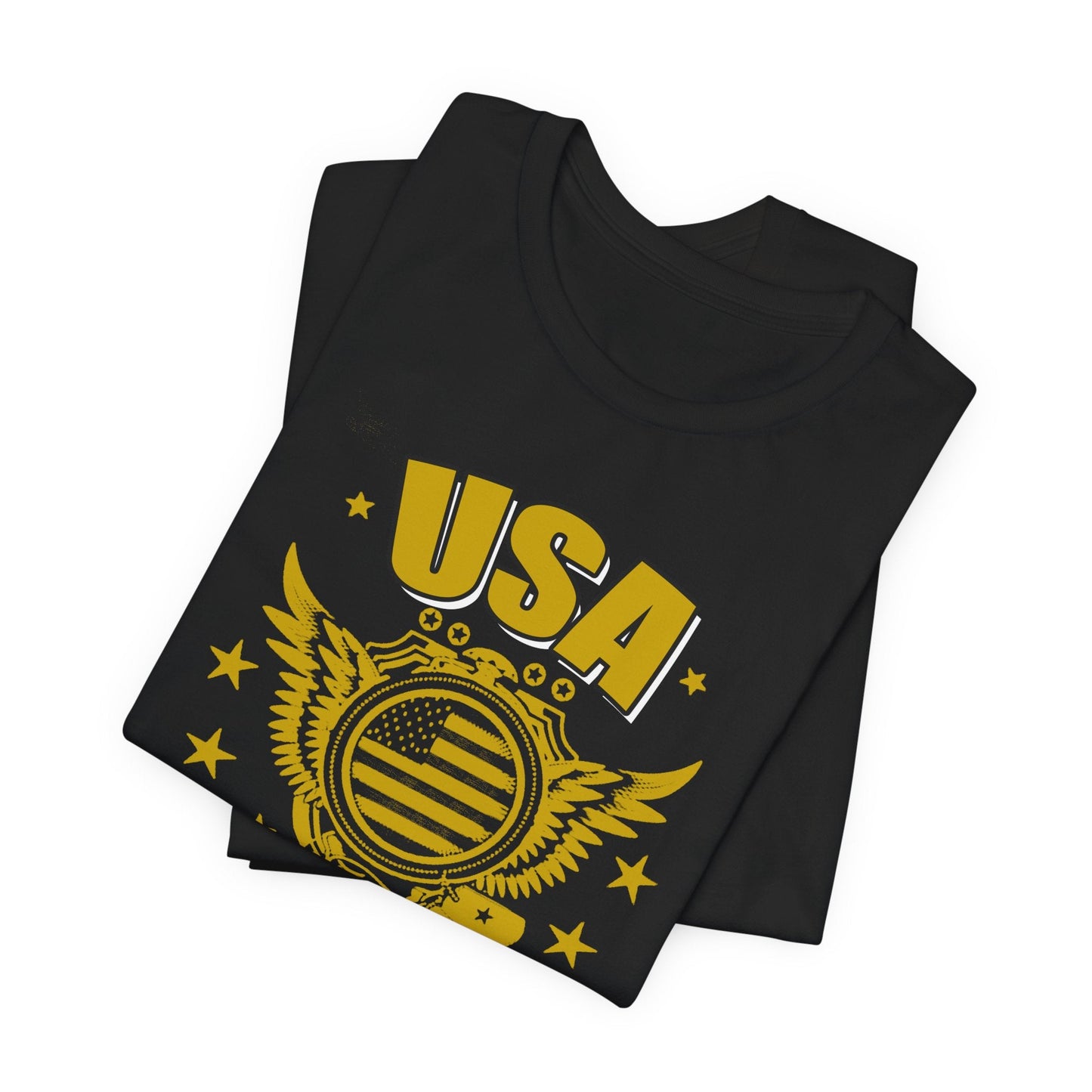 Army Veteran Patriotic Graphic Design Unisex Cotton T-Shirt v59