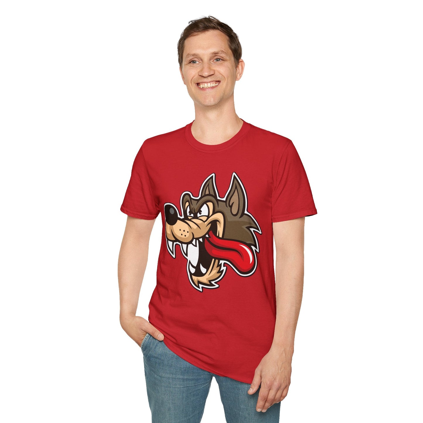 Cartoon T Shirt Animation Tee Unisex Funny Tee Gildan Softstyle 64000 100 Percent Cotton