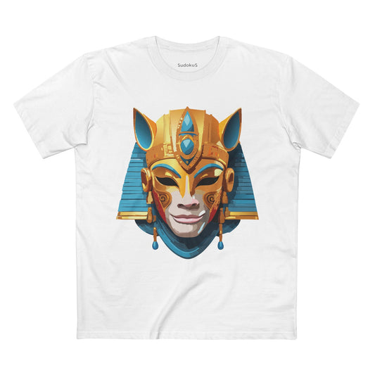 Mask Graphic Unisex 100 Cotton Staple Tee 32