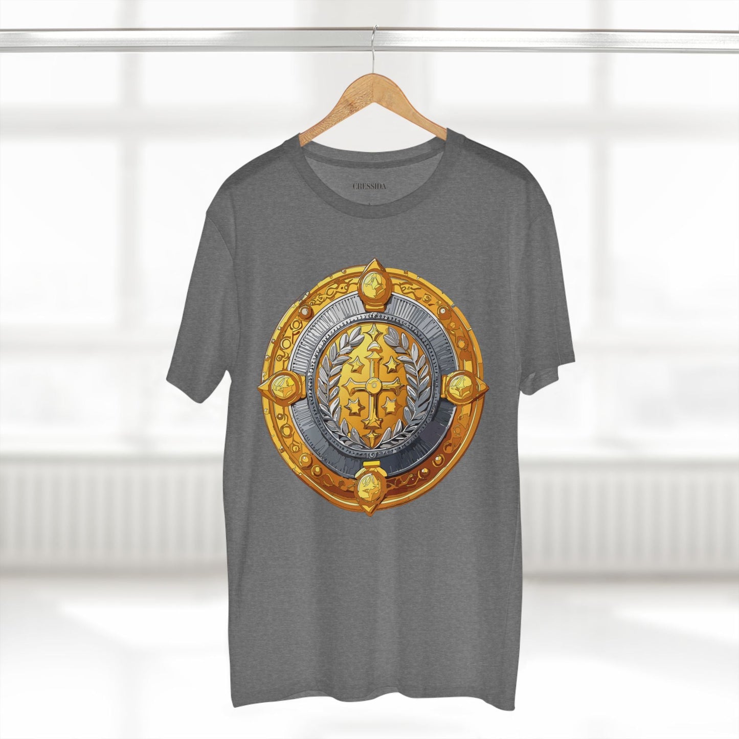 Antique Gold Coin Graphic Design T-Shirt Unisex 100 Cotton With Golden Print Artwork Tee 12