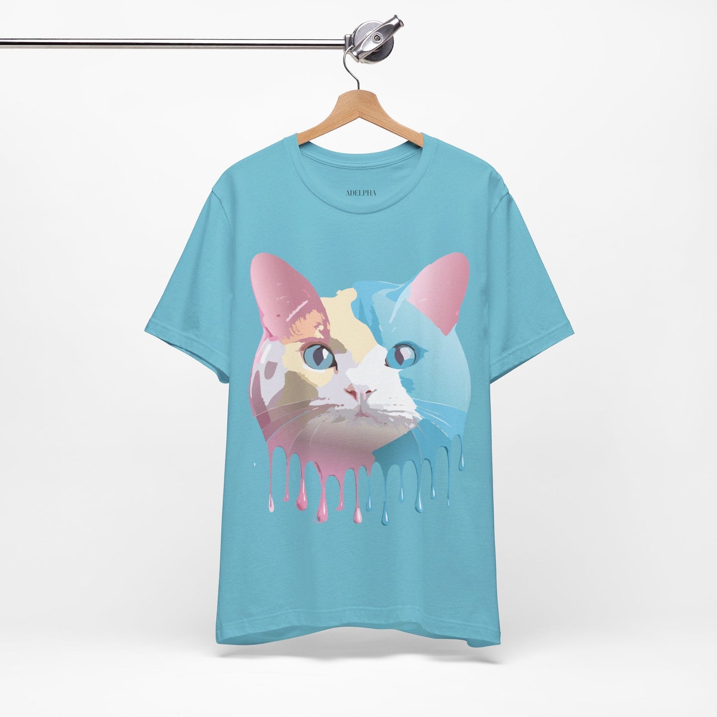 Cat Graphic Tee Unisex Jersey Short Sleeve By Adelpha Art Design
