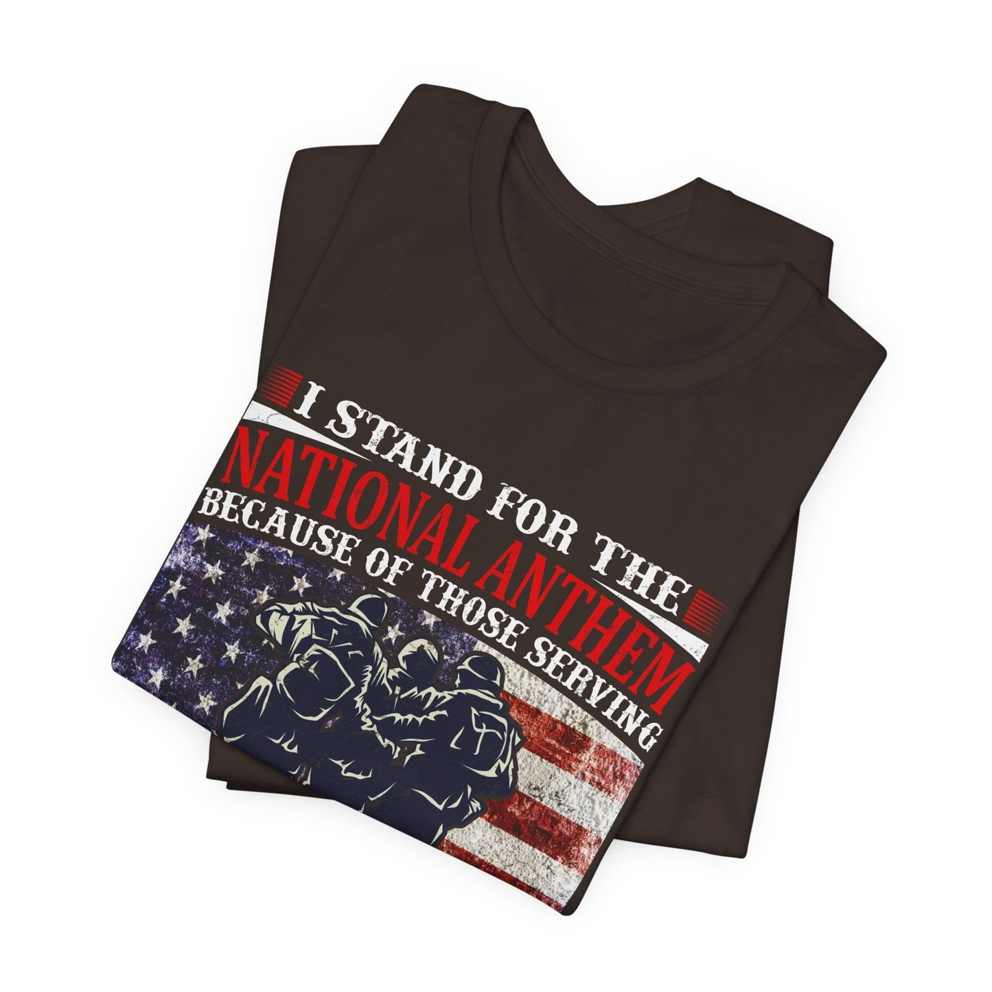 Army Veteran Patriotic Graphic Design Unisex Cotton T-Shirt v36