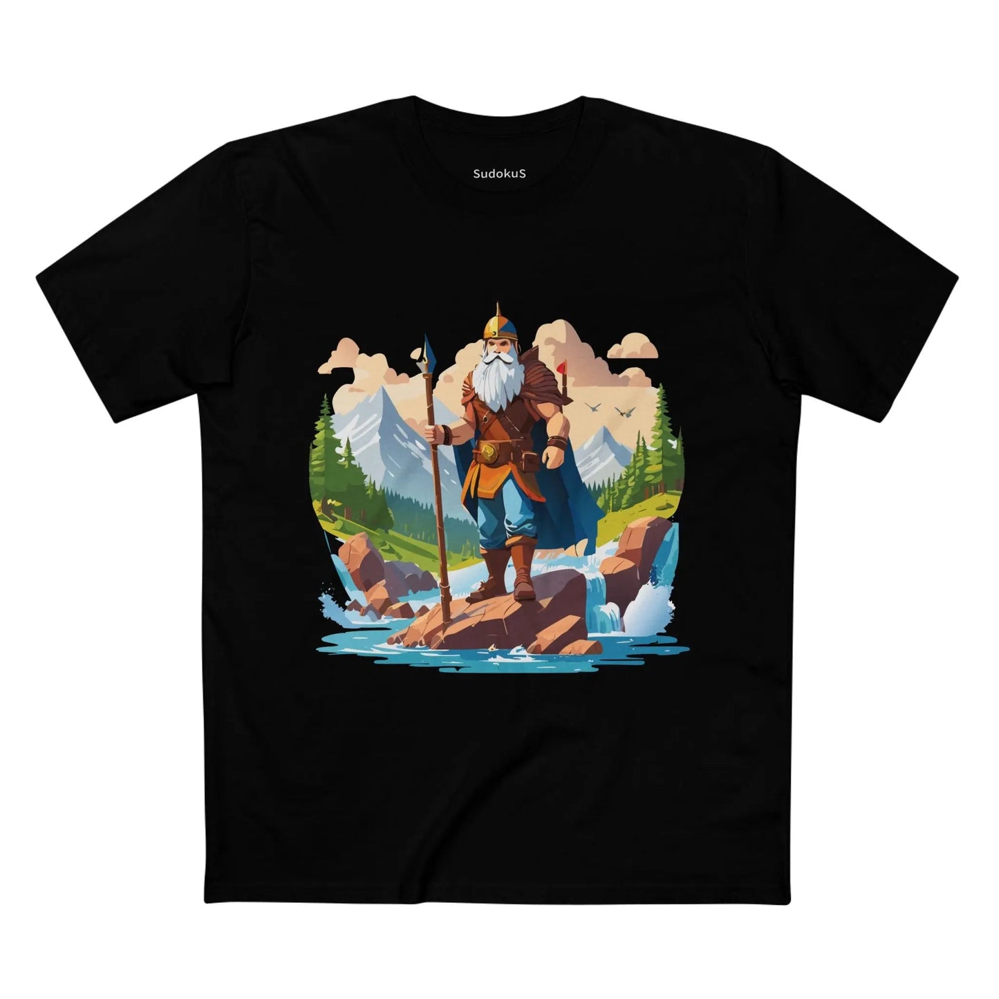 Viking Graphic Unisex 100 Cotton Staple Tee 28