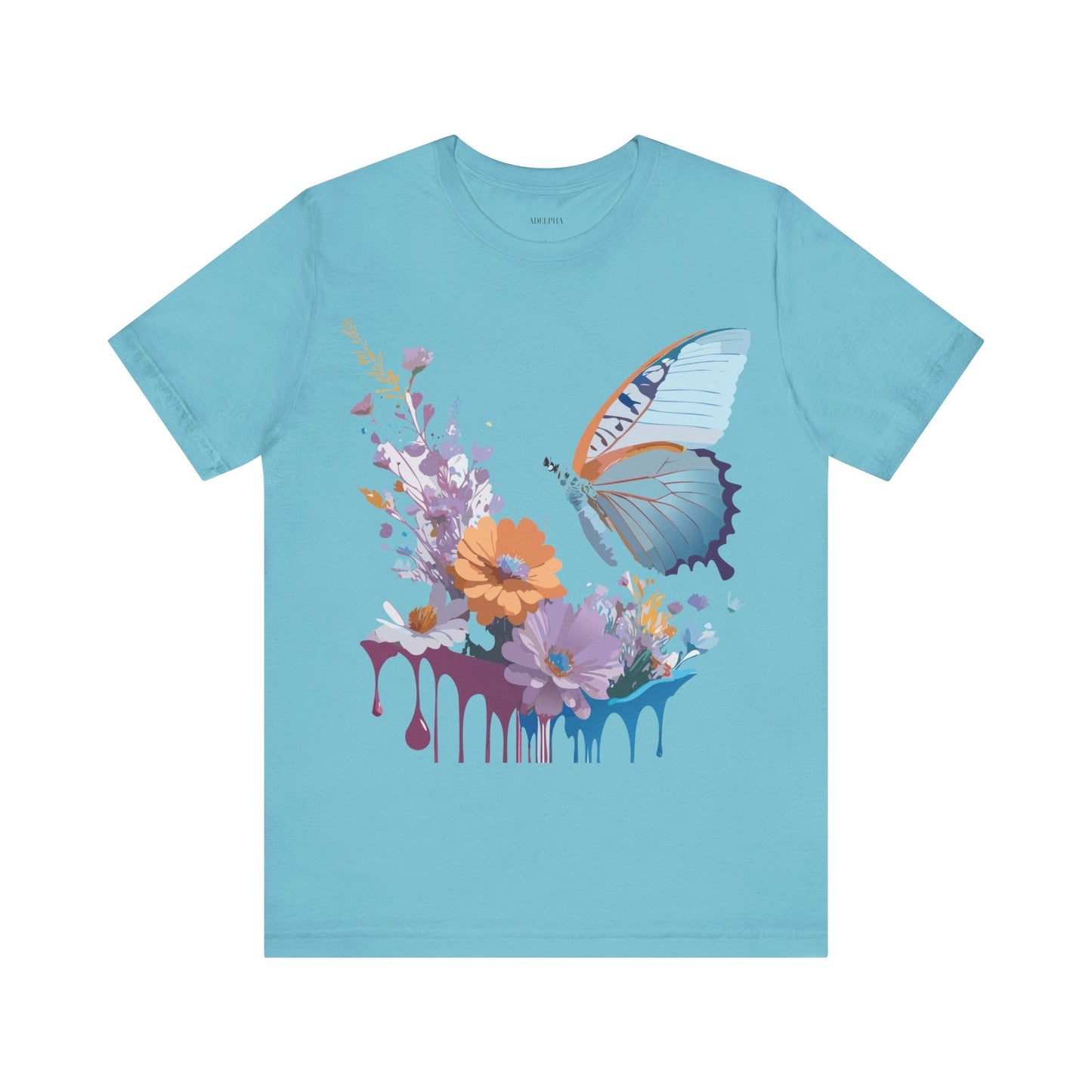Adelpha Vintage Inspired Graphic Tee Unisex Short Sleeve Artwork