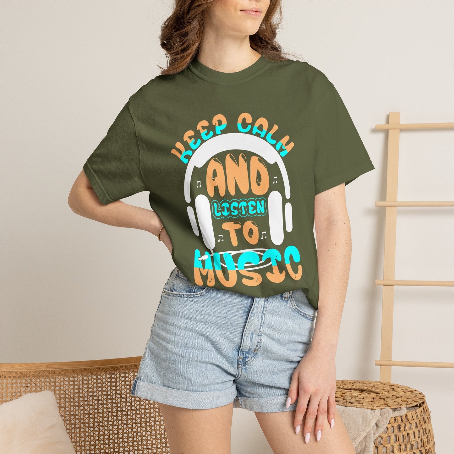 Music Graphic Design Unisex Cotton T-shirt 055