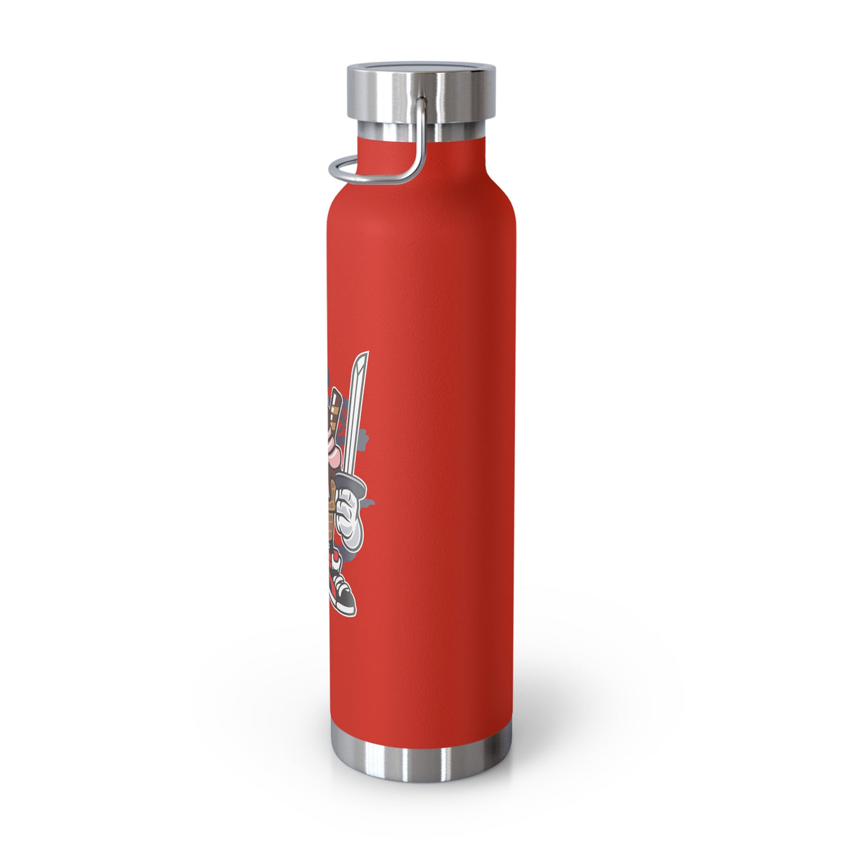 22oz Copper Insulated Water Bottle with Cartoon Design - CV94